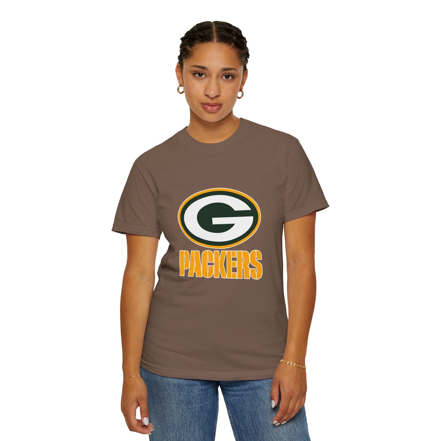 Green Bay Packers Merchandise Garment-Dyed T-Shirt – Premium Cotton Tee for Customization