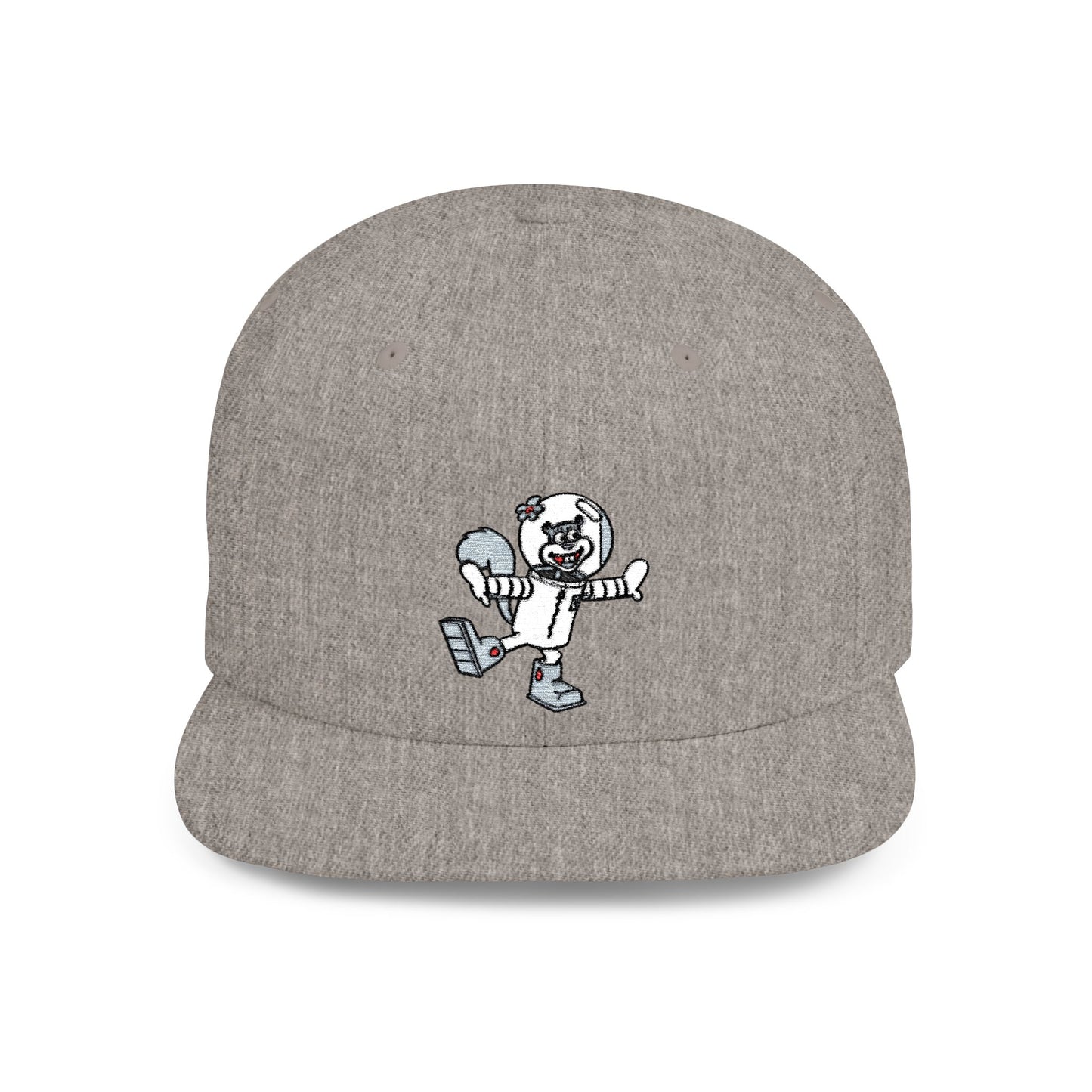 SpongeBob SquarePants Sandy Cheeks Flat Bill Snapback – Lightweight, Custom Fit, Premium Quality