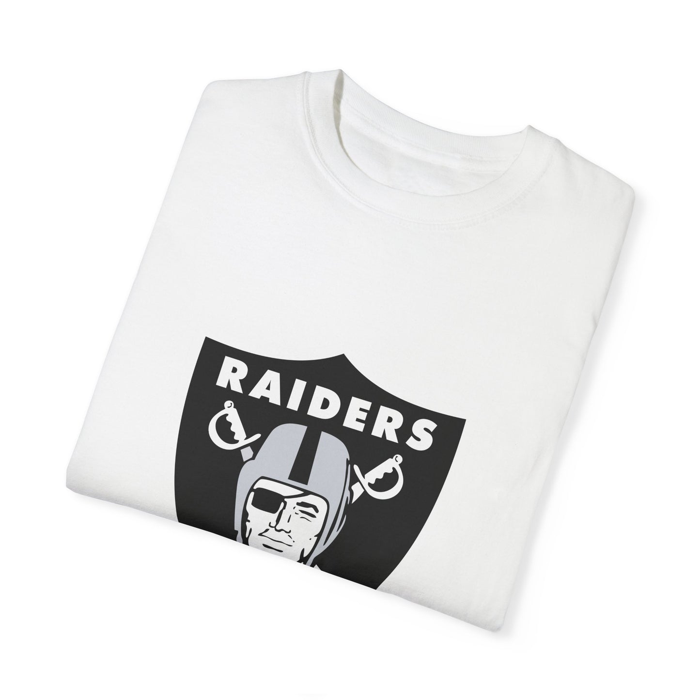 Las Vegas Raiders Gameday Essentials Garment-Dyed T-Shirt – Premium Cotton Tee for Customization