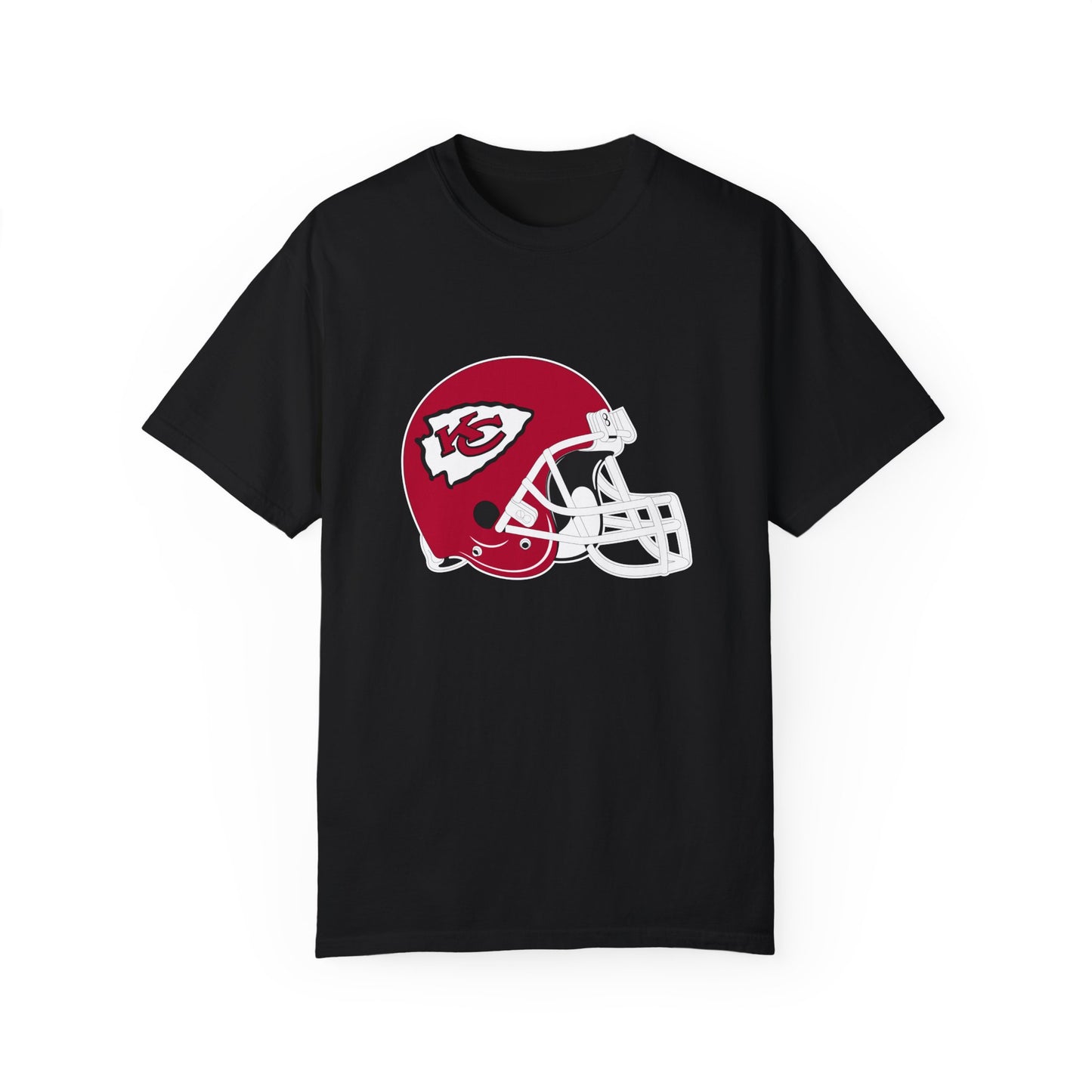 Kansas City Chiefs Football Fans Garment-Dyed T-Shirt – Premium Cotton Tee for Customization