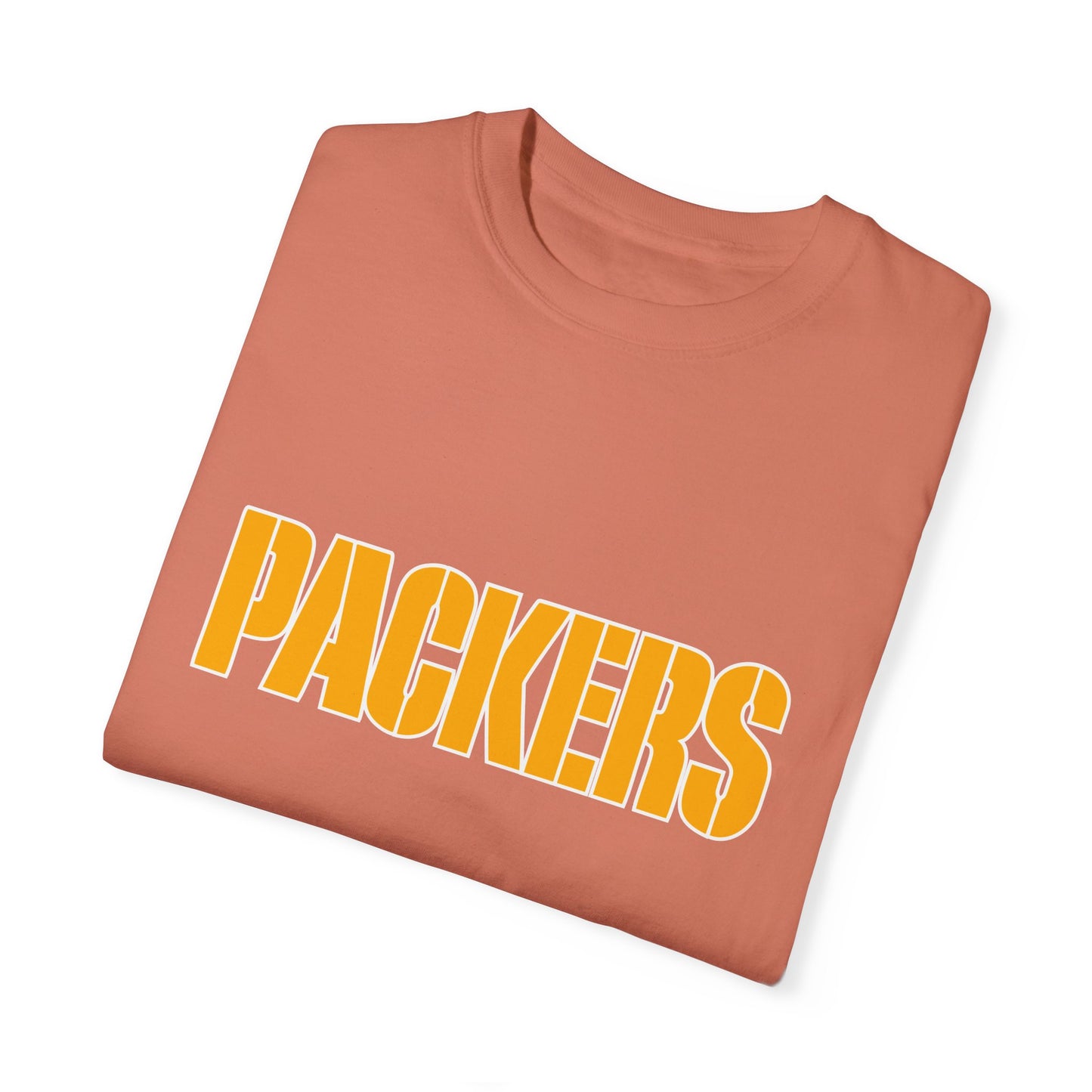 Green Bay Packers Gear Garment-Dyed T-Shirt – Premium Cotton Tee for Customization