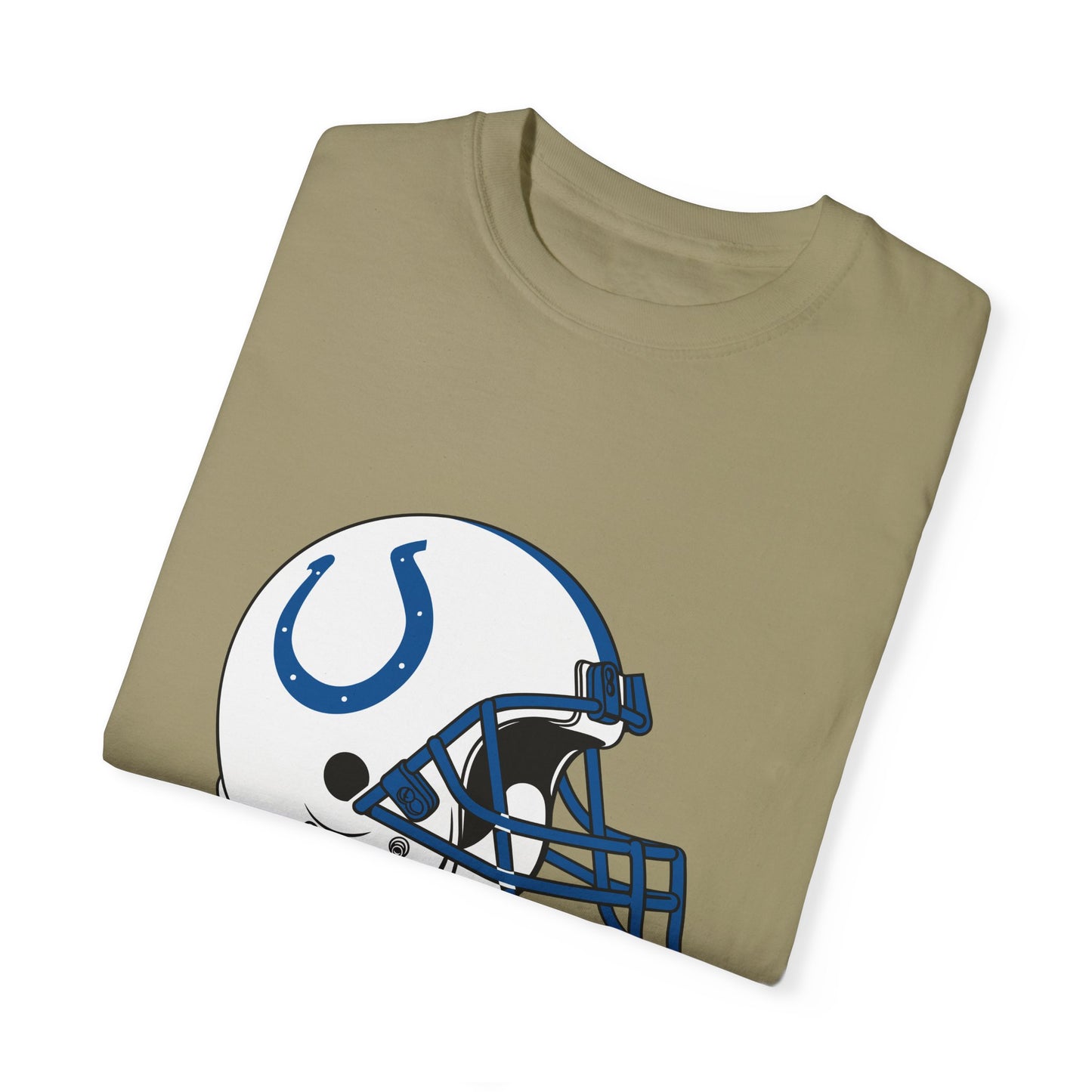 Indianapolis Colts Merchandise Garment-Dyed T-Shirt – Premium Cotton Tee for Customization