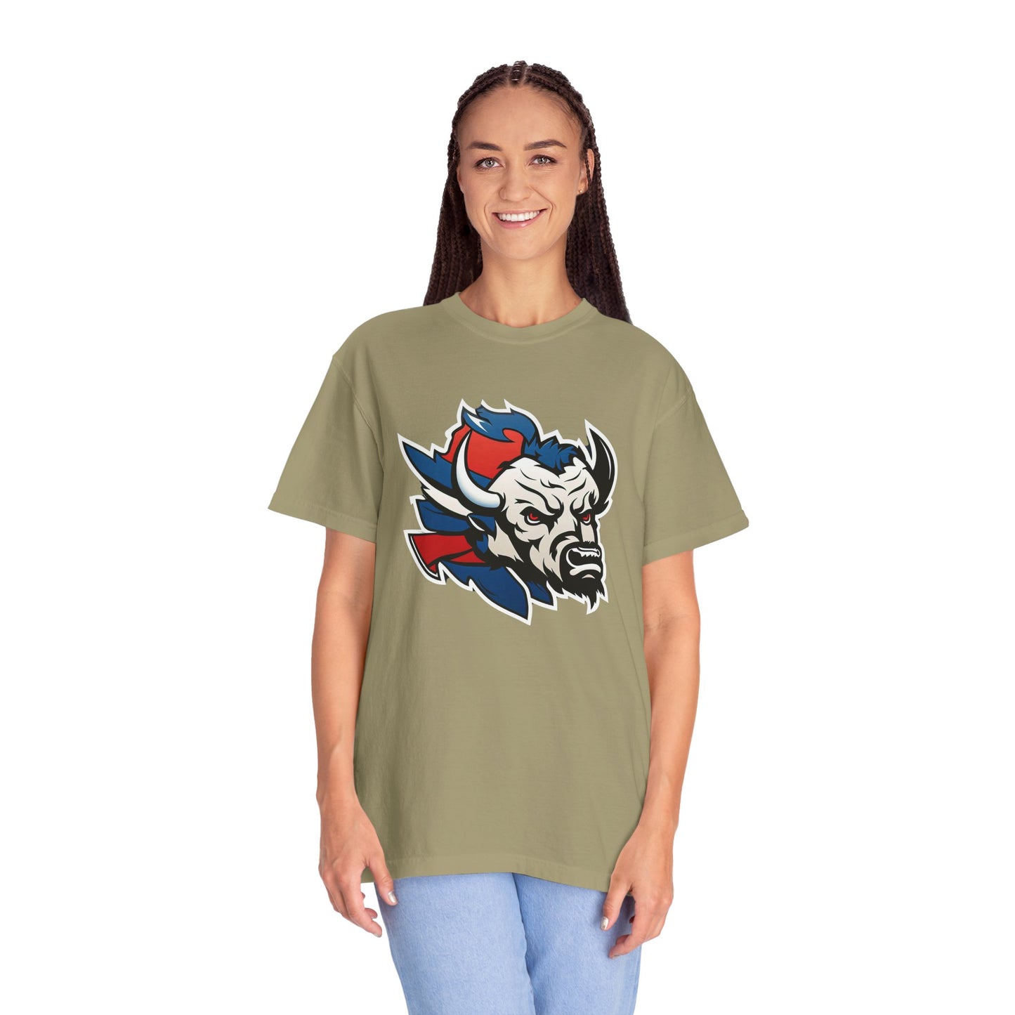 Buffalo Bills Football Family Garment-Dyed T-Shirt – Premium Cotton Tee for Customization