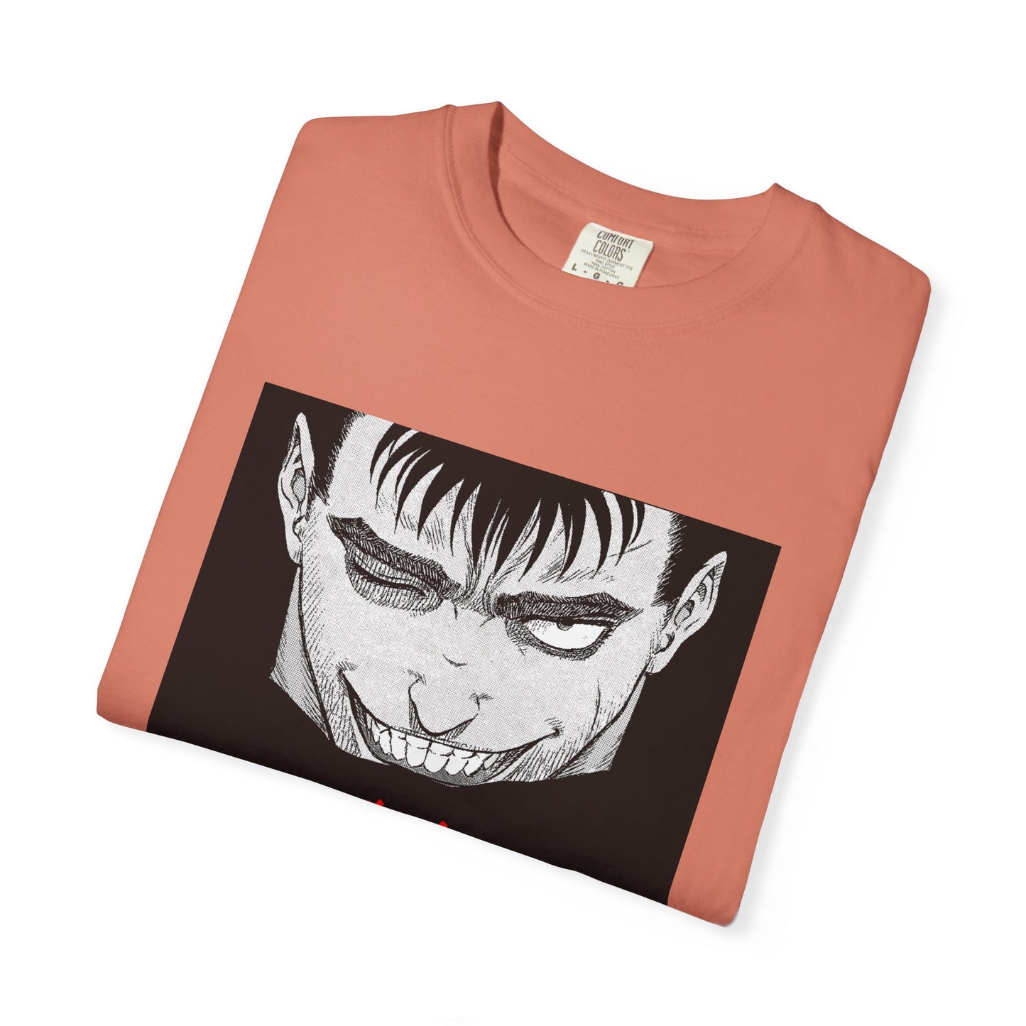 Berserk Fan Art Garment-Dyed T-Shirt – Premium Cotton Tee for Customization