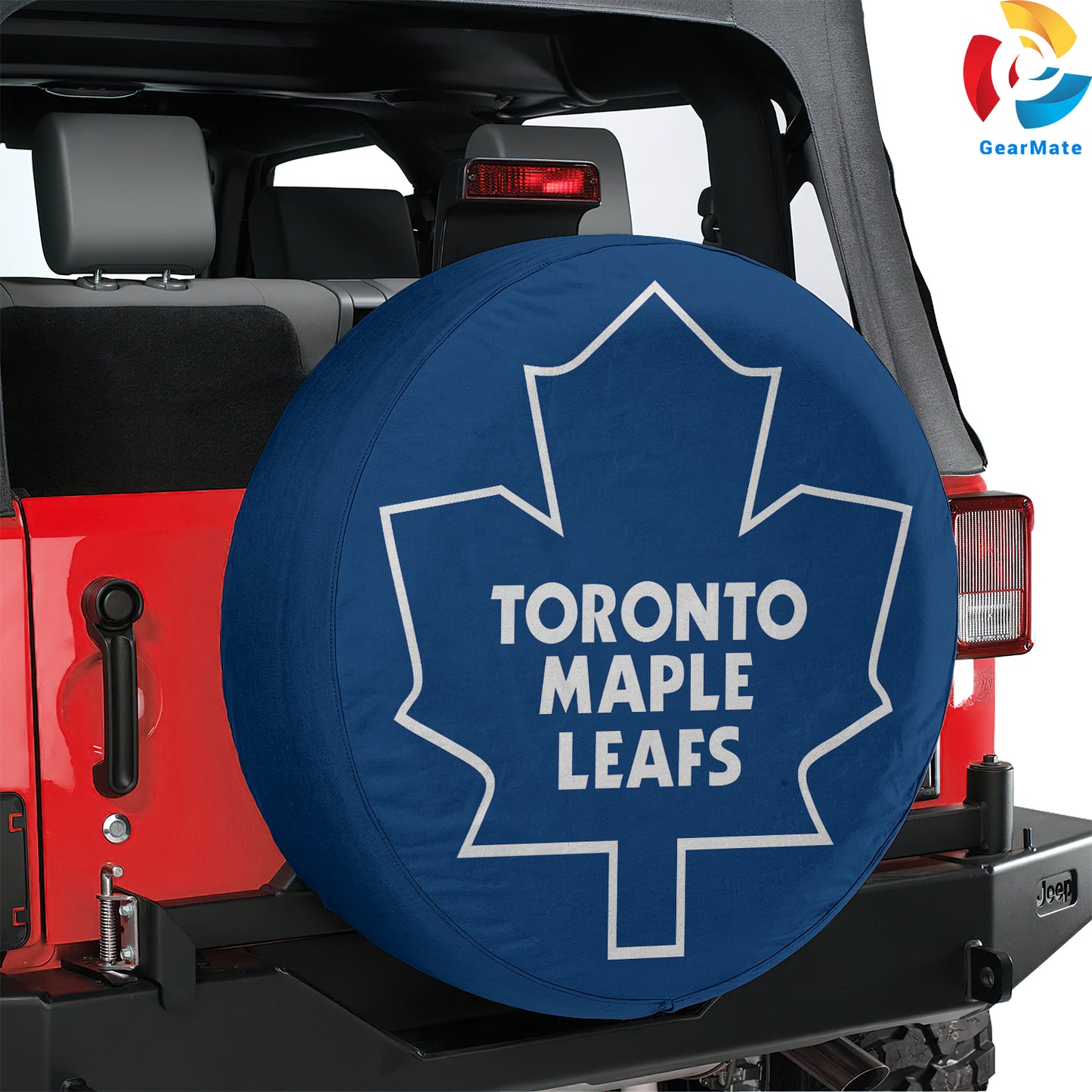 Toronto Maple Leafs Hookey Spare Tire Cover – Premium Waterproof UV-Resistant Protector