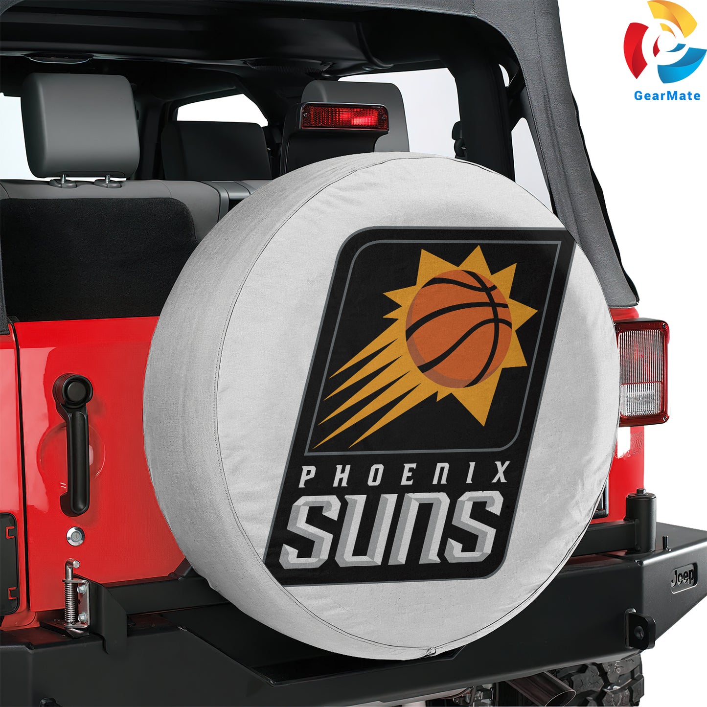 Phoenix Suns Merchandize Spare Tire Cover – Premium Waterproof UV-Resistant Protector