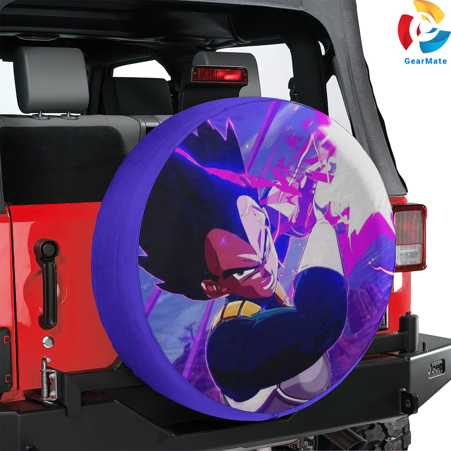 Dragon Ball Sparking Zero, Boss Fight Spare Tire Cover – Premium Waterproof UV-Resistant Protector