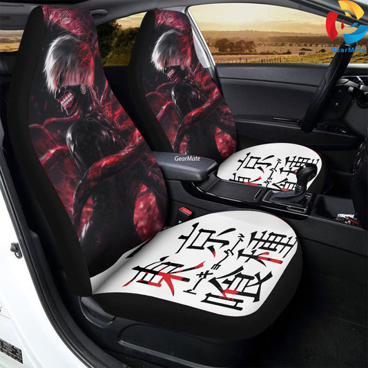 Tokyo Ghoul Power Car Seat Covers – High Quality Graphic and Polar Fleece Protector Set