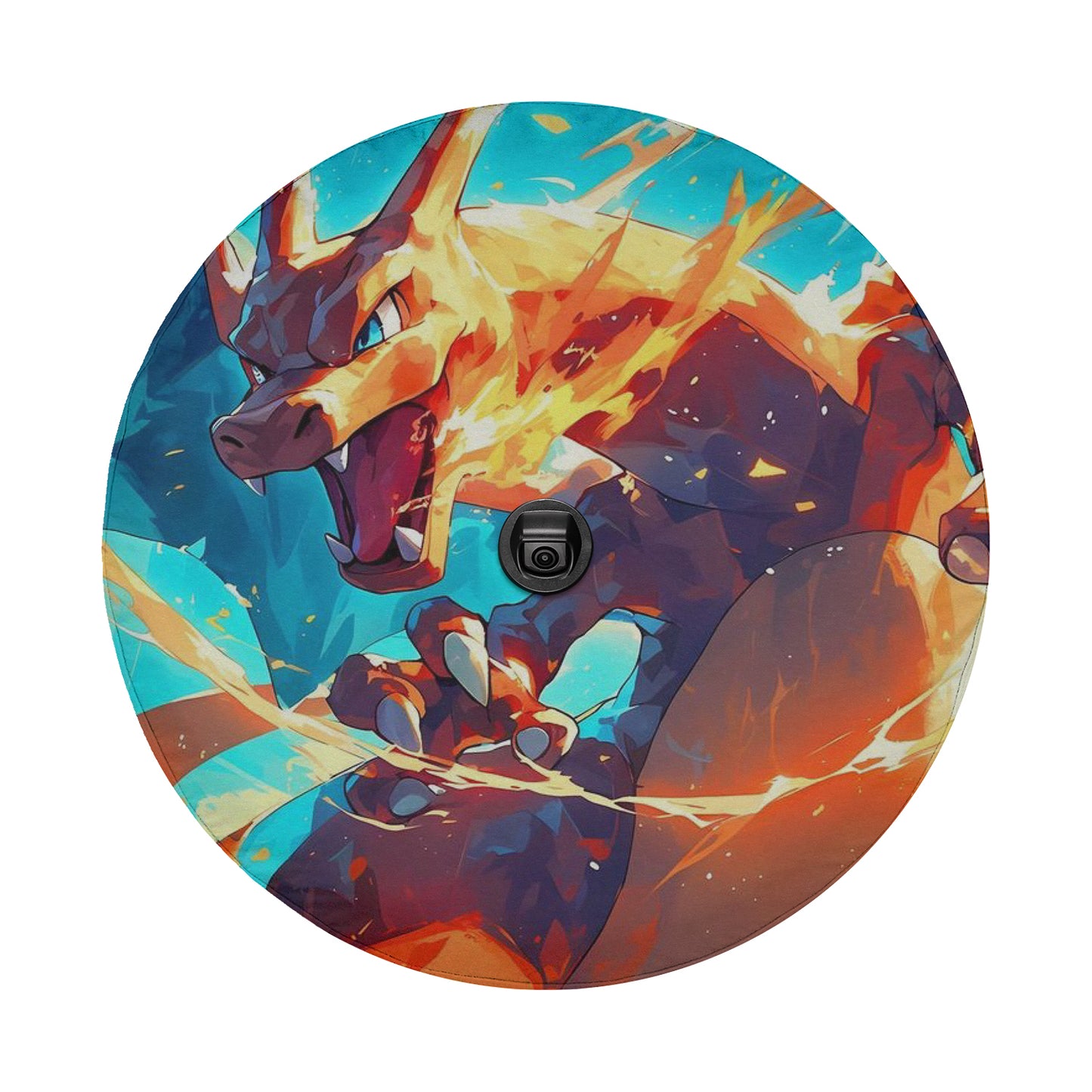 Pokemon Charizard Anime Spare Tire Cover – Premium Waterproof UV Resistant Protector