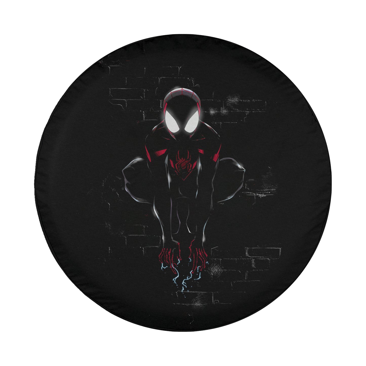 Miles Morales Be Greater Spare Tire Cover – Premium Waterproof UV Resistant Protector