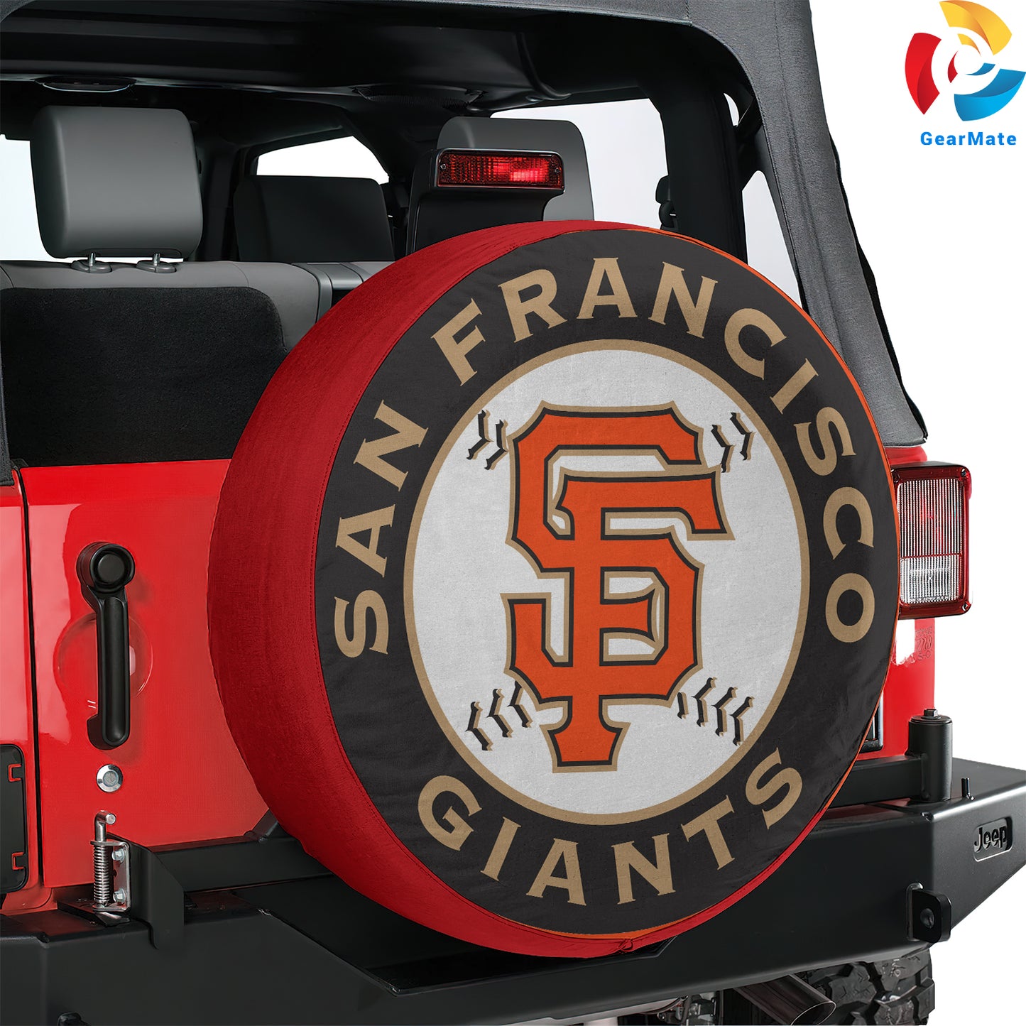 San Francisco Giants Spare Tire Cover – Premium Waterproof UV-Resistant Protector