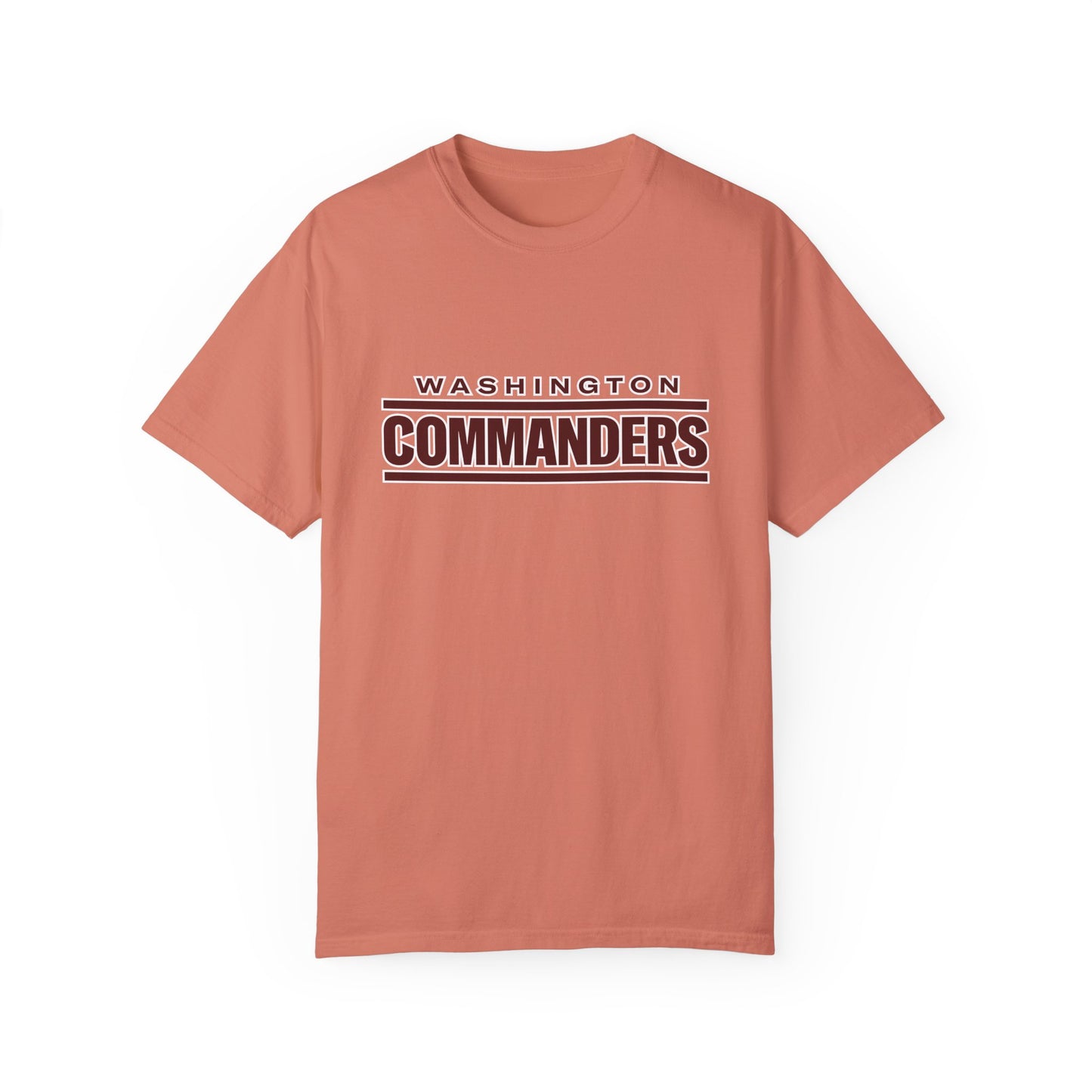 Washington Commanders Gear Garment-Dyed T-Shirt – Premium Cotton Tee for Customization