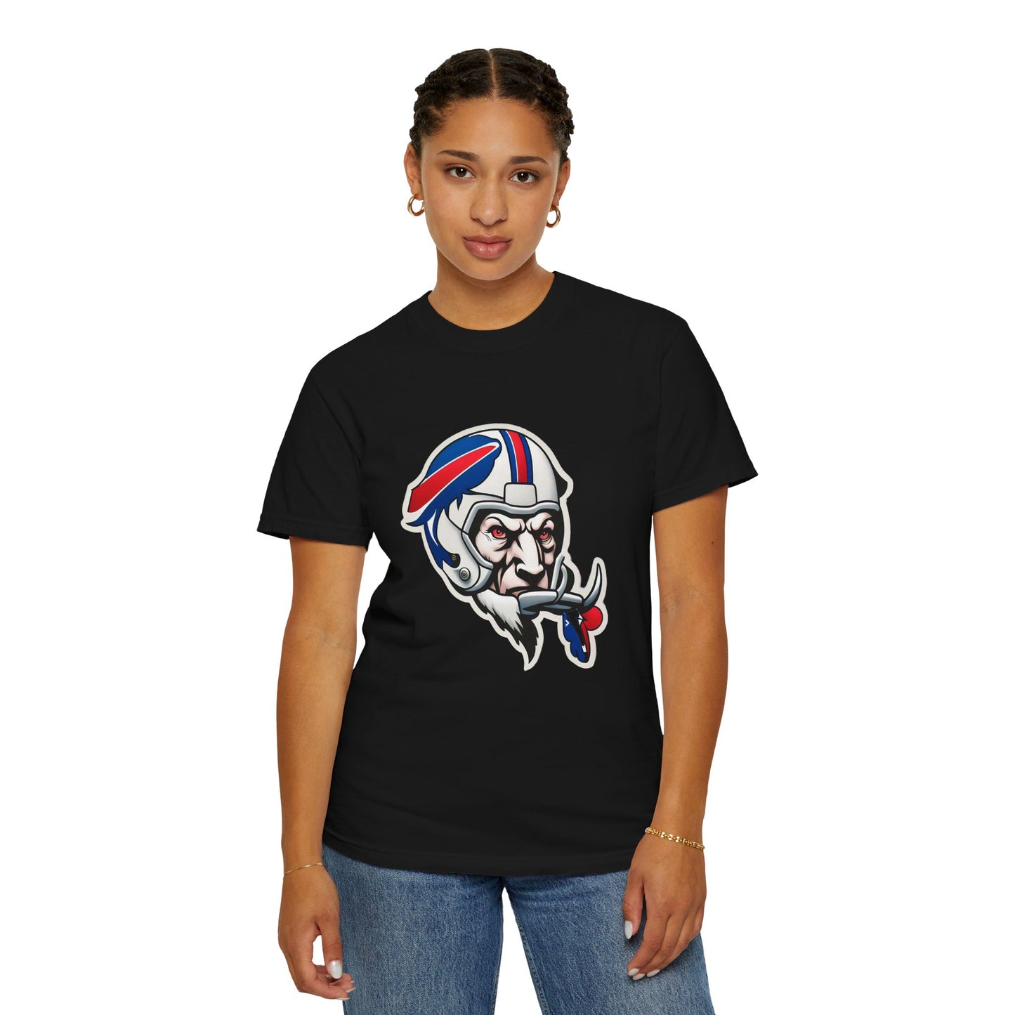 Buffalo Bills Football Season Garment-Dyed T-Shirt – Premium Cotton Tee for Customization