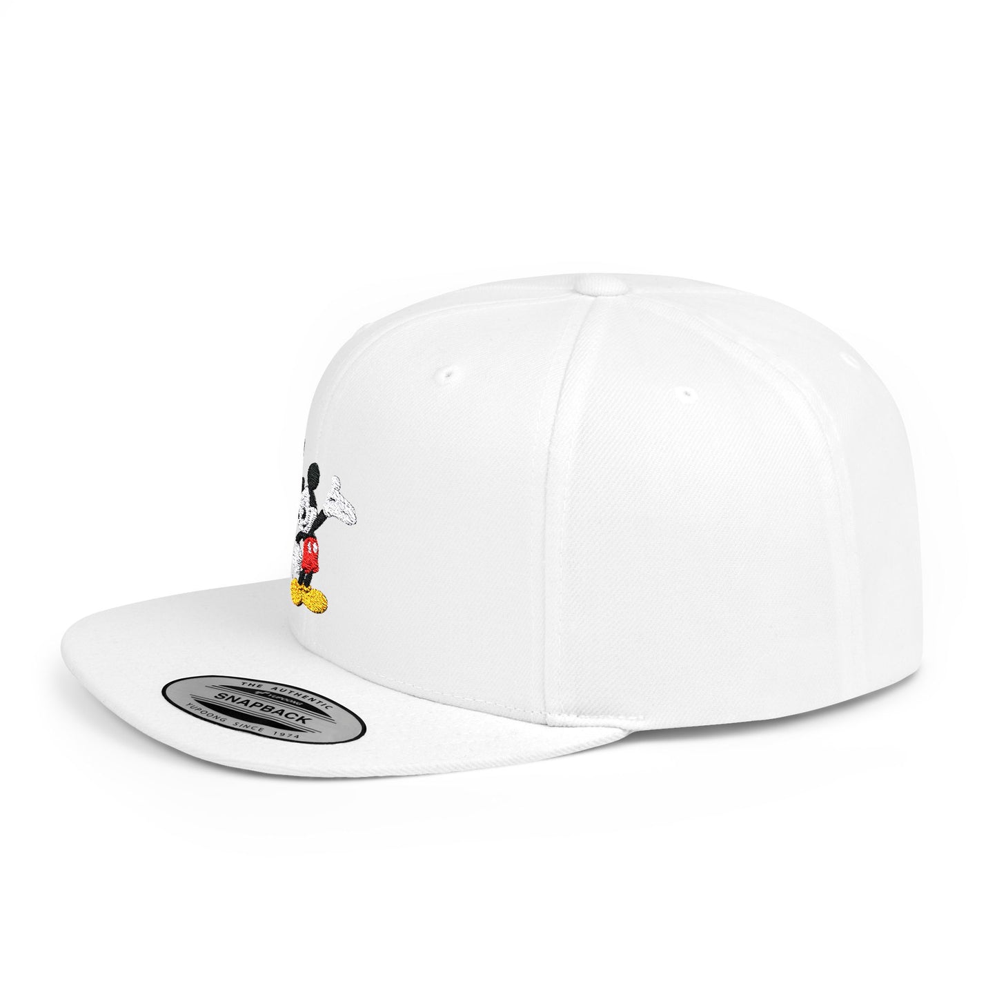 Mickey Mouse Disney Flat Bill Snapback – Lightweight, Custom Fit, Premium Quality