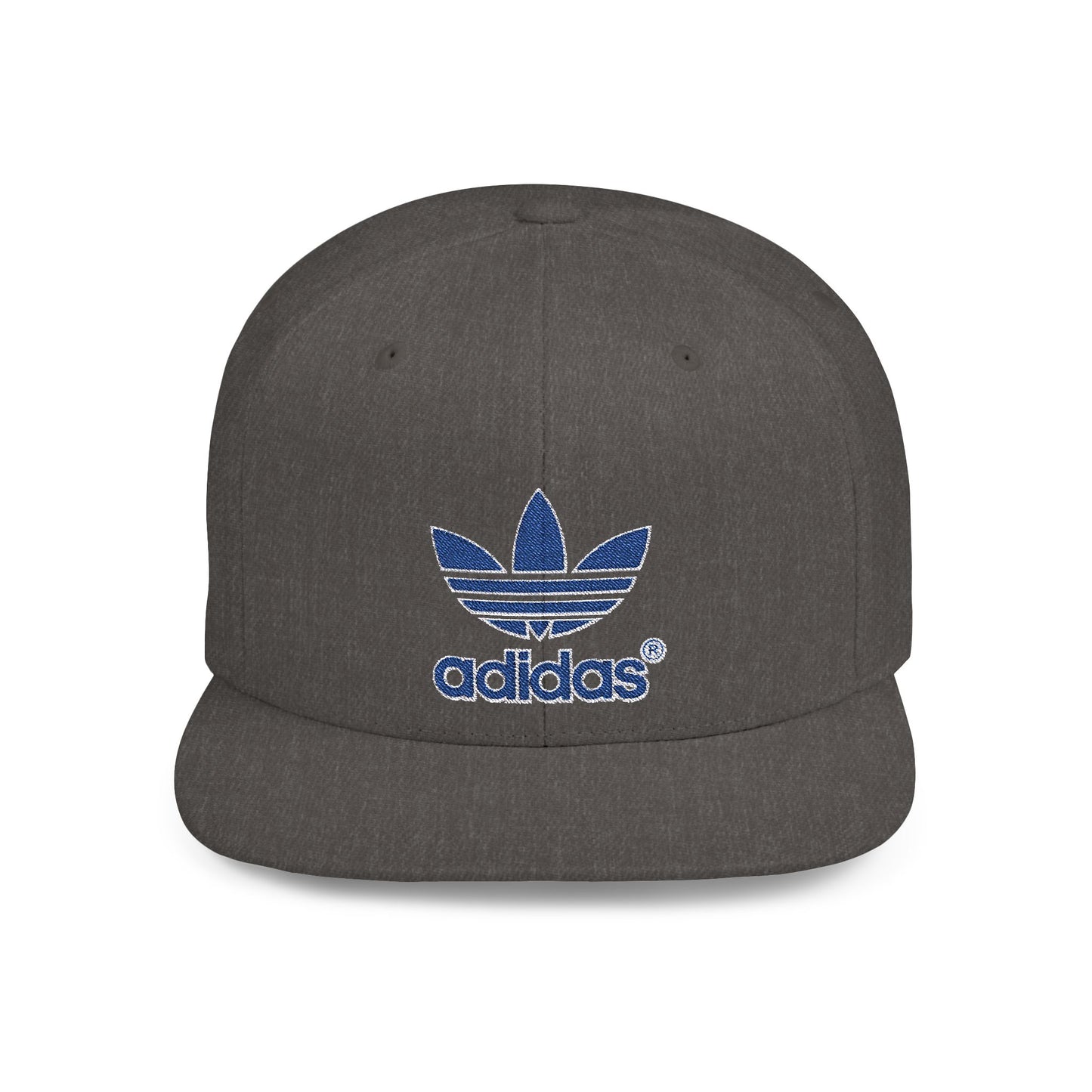 Adidas Trefoil Flat Bill Snapback – Lightweight, Custom Fit, Premium Quality