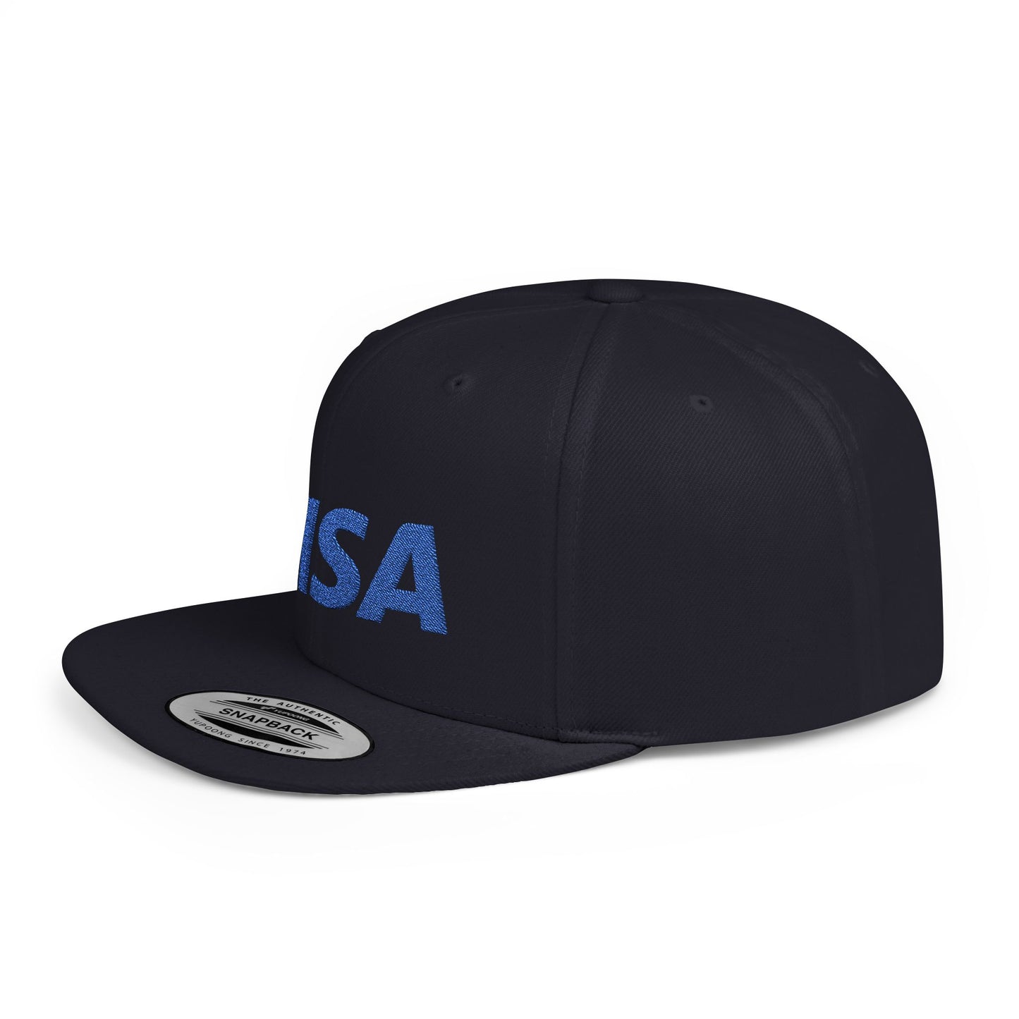 Visa Flat Bill Snapback – Lightweight, Custom Fit, Premium Quality