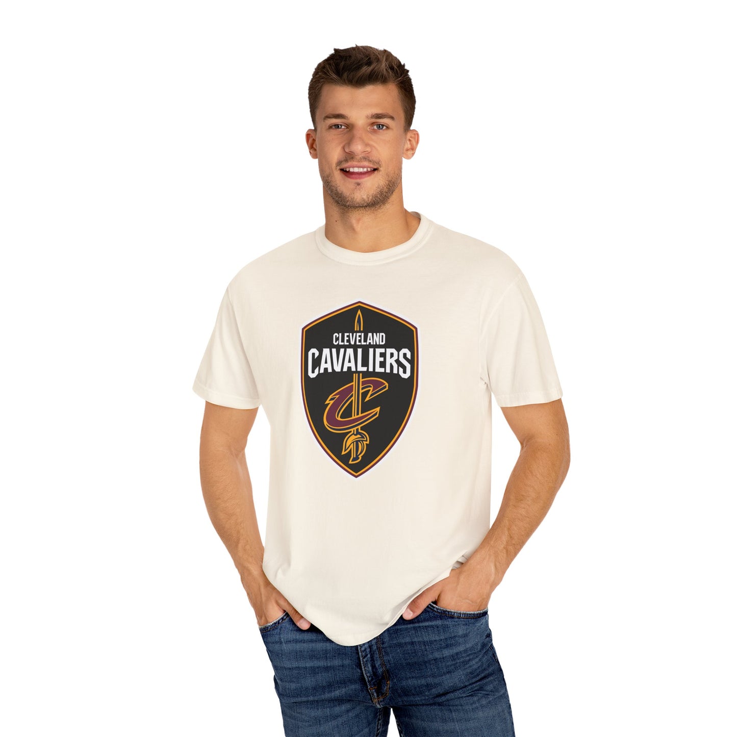 Cleveland Cavaliers Collectibles Garment-Dyed T-Shirt – Premium Cotton Tee for Customization