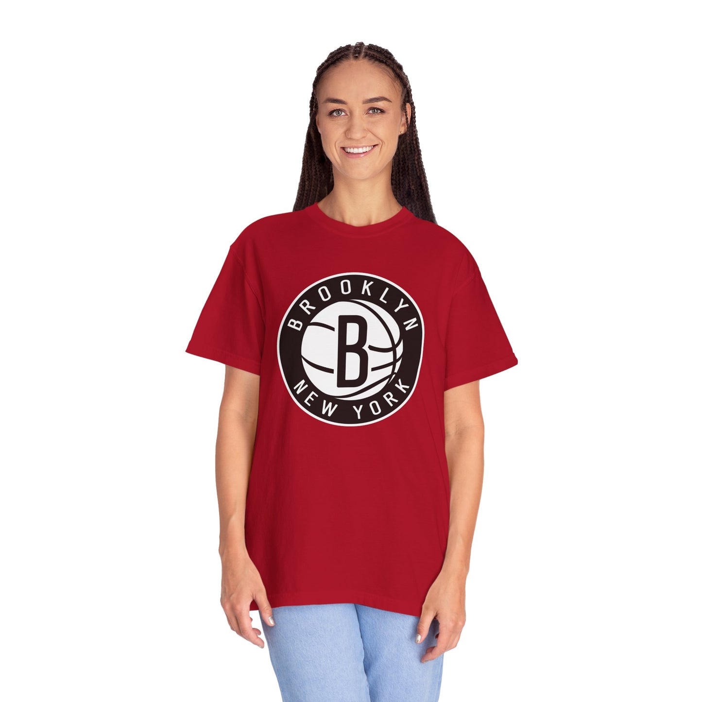 Brooklyn Nets Game Day Gear Garment-Dyed T-Shirt – Premium Cotton Tee for Customization