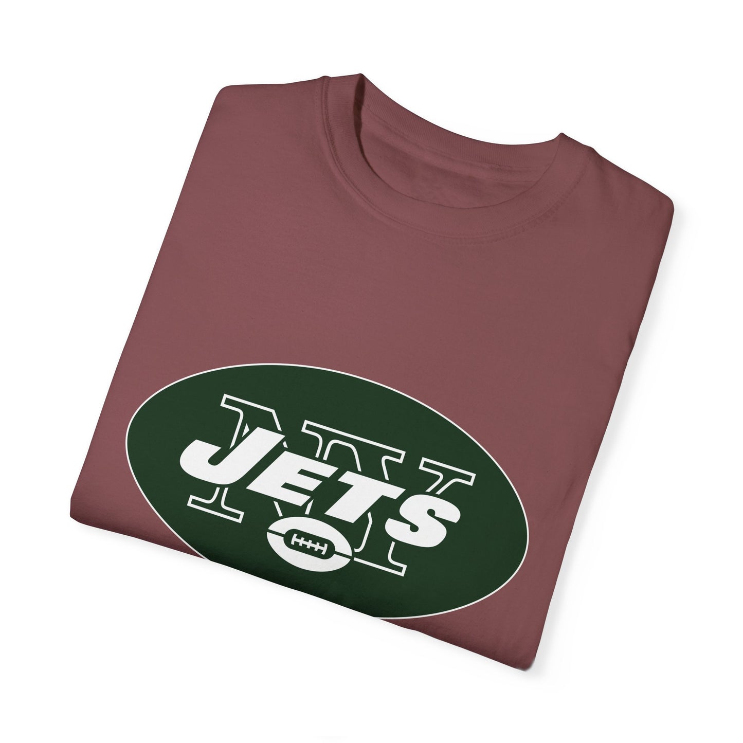 New York Jets Football Products Garment-Dyed T-Shirt – Premium Cotton Tee for Customization