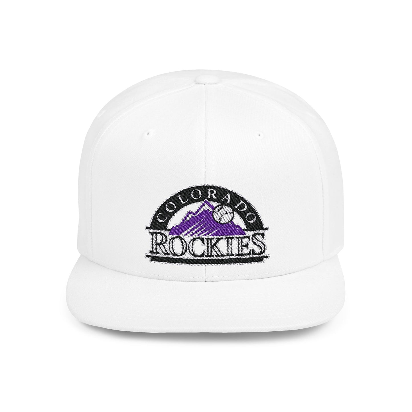 Colorado Rockies Flat Bill Snapback – Lightweight, Custom Fit, Premium Quality