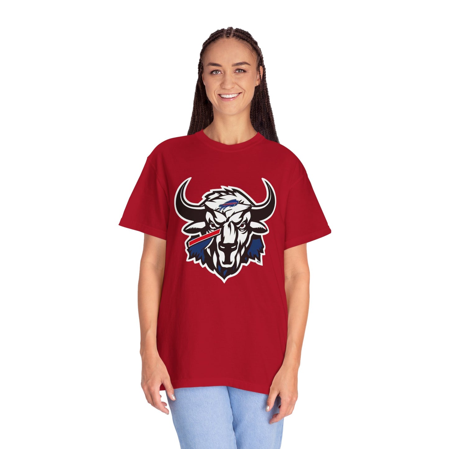 Buffalo Bills New Style Garment-Dyed T-Shirt – Premium Cotton Tee for Customization