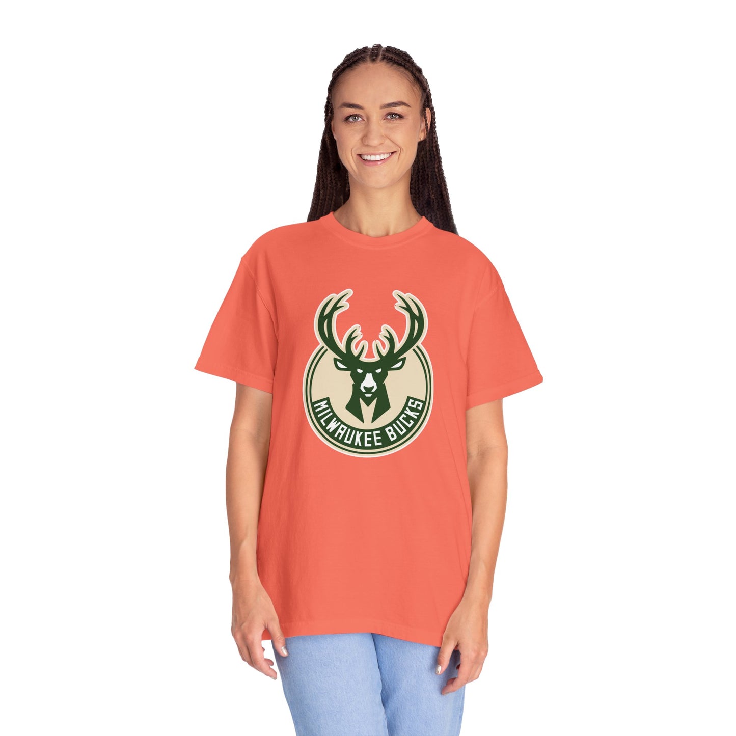 Milwaukee Bucks Play To Win Garment-Dyed T-Shirt – Premium Cotton Tee for Customization