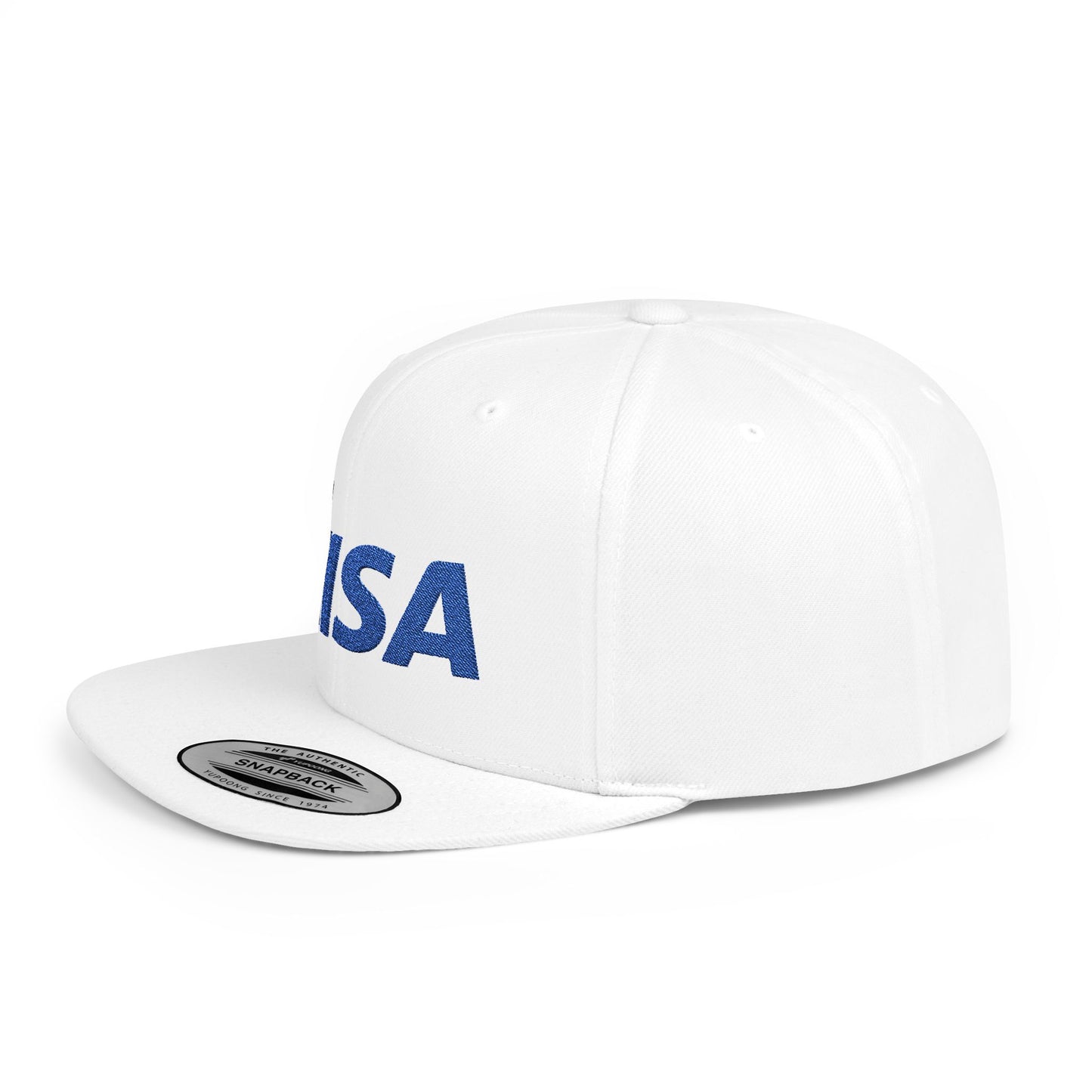 Visa Flat Bill Snapback – Lightweight, Custom Fit, Premium Quality