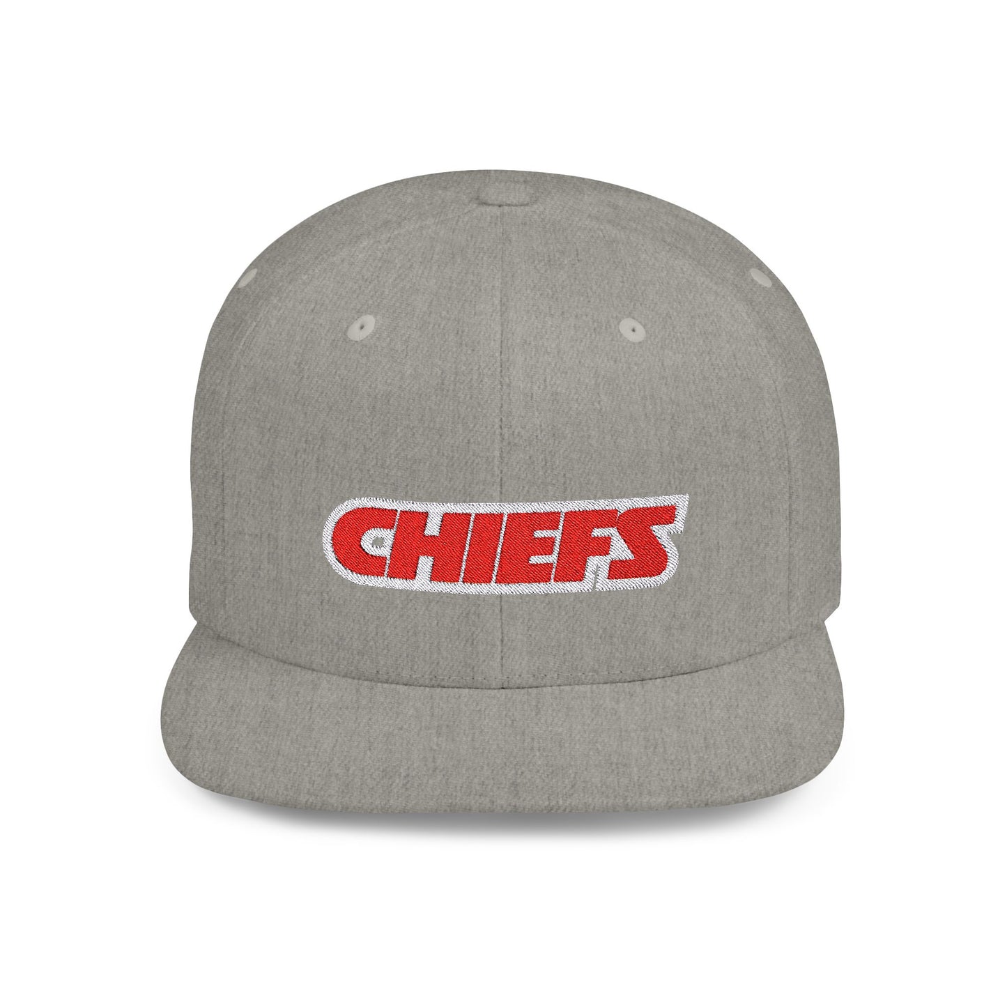 Kansas City Chiefs Football Flat Bill Snapback – Lightweight, Custom Fit, Premium Quality