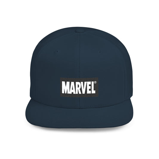 Marvel Comics Flat Bill Snapback – Lightweight, Custom Fit, Premium Quality