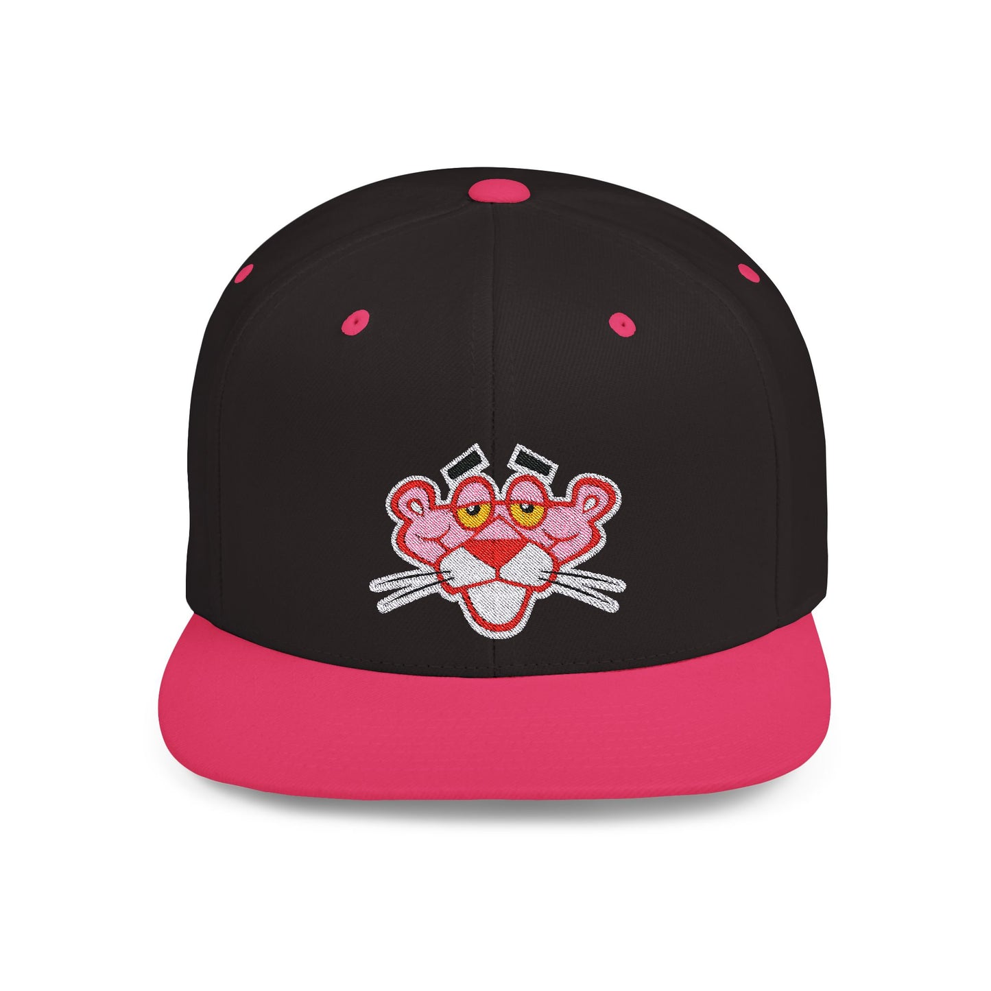 Pink Panther Flat Bill Snapback – Lightweight, Custom Fit, Premium Quality