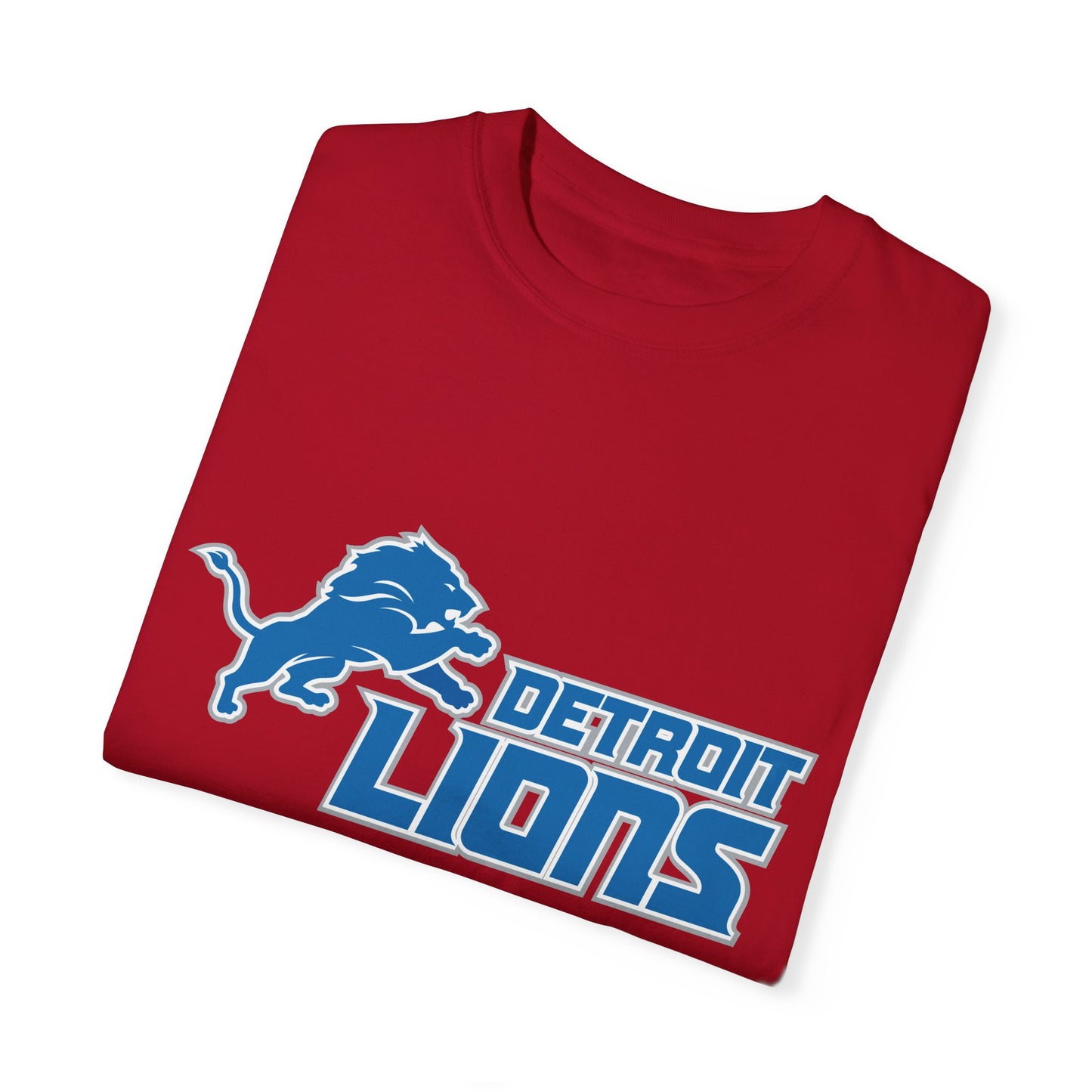 Detroit Lions Nation Garment-Dyed T-Shirt – Premium Cotton Tee for Customization