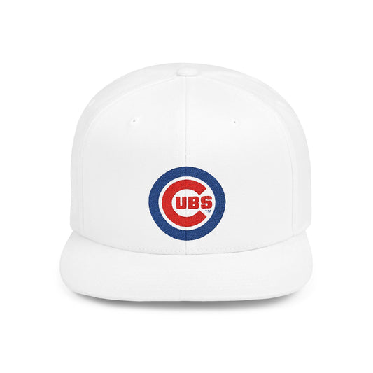 Chicago Cubs Flat Bill Snapback – Lightweight, Custom Fit, Premium Quality