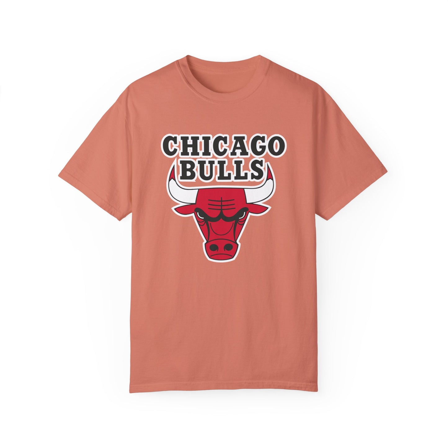 Chicago Bulls NBA Garment-Dyed T-Shirt – Premium Cotton Tee for Customization