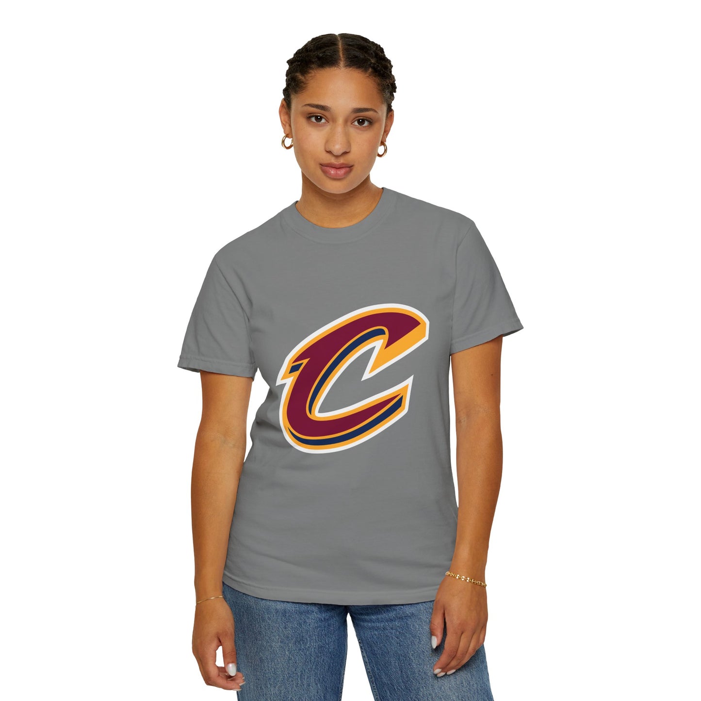 Cleveland Cavaliers NBA Game Time Garment-Dyed T-Shirt – Premium Cotton Tee for Customization