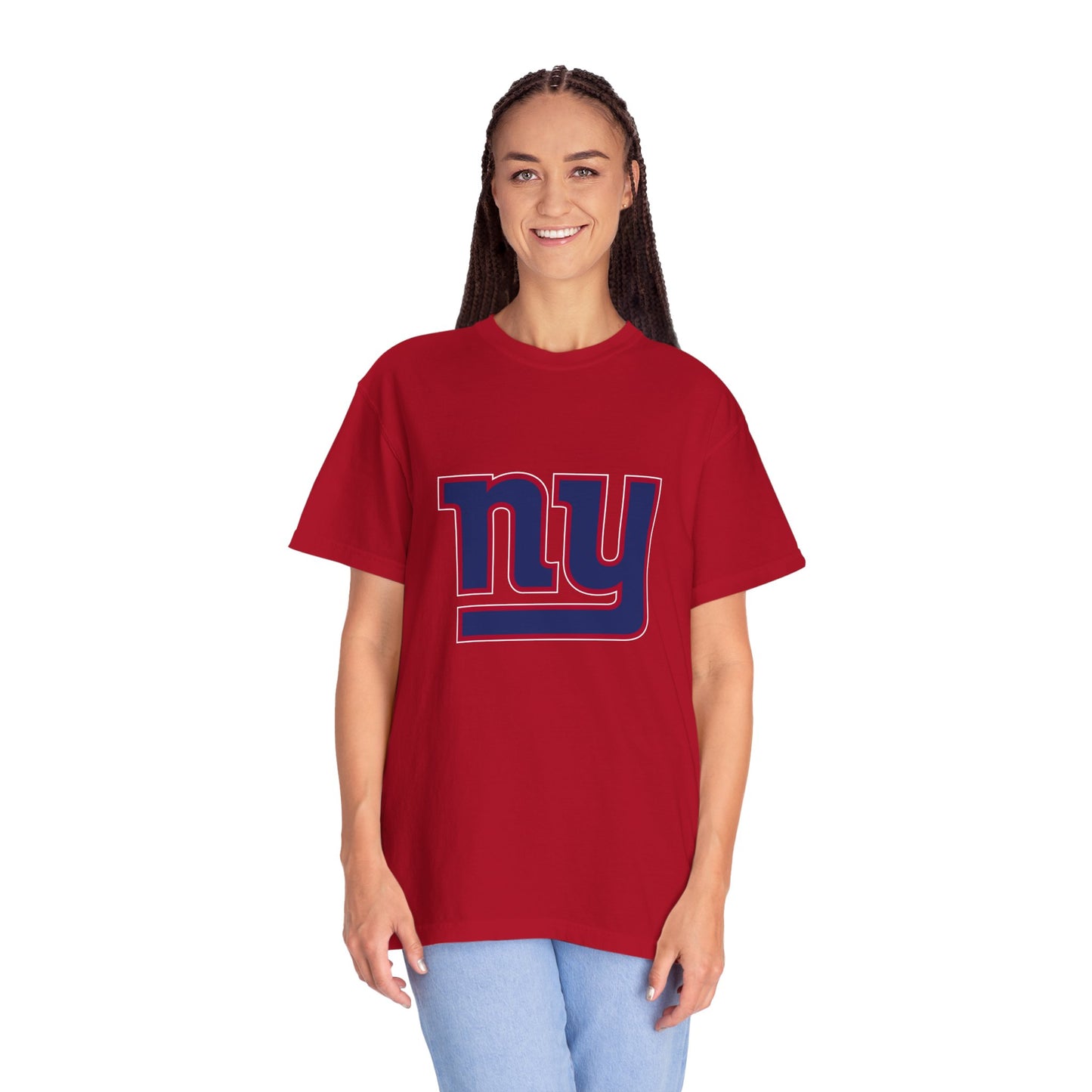 New York Giants Nation Garment-Dyed T-Shirt – Premium Cotton Tee for Customization