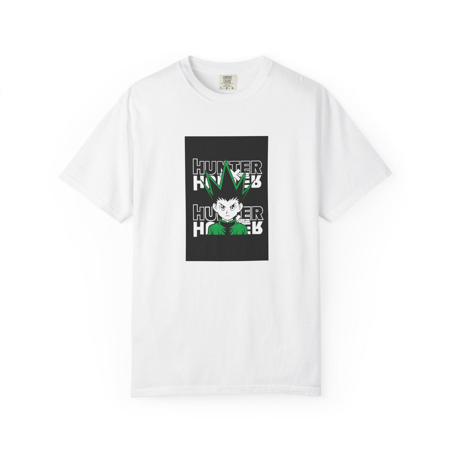 Hunter x Hunter Amoled Garment-Dyed T-Shirt – Premium Cotton Tee for Customization