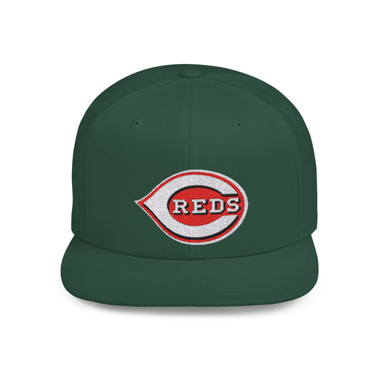 Cincinati Reds Baseball Flat Bill Snapback – Lightweight, Custom Fit, Premium Quality