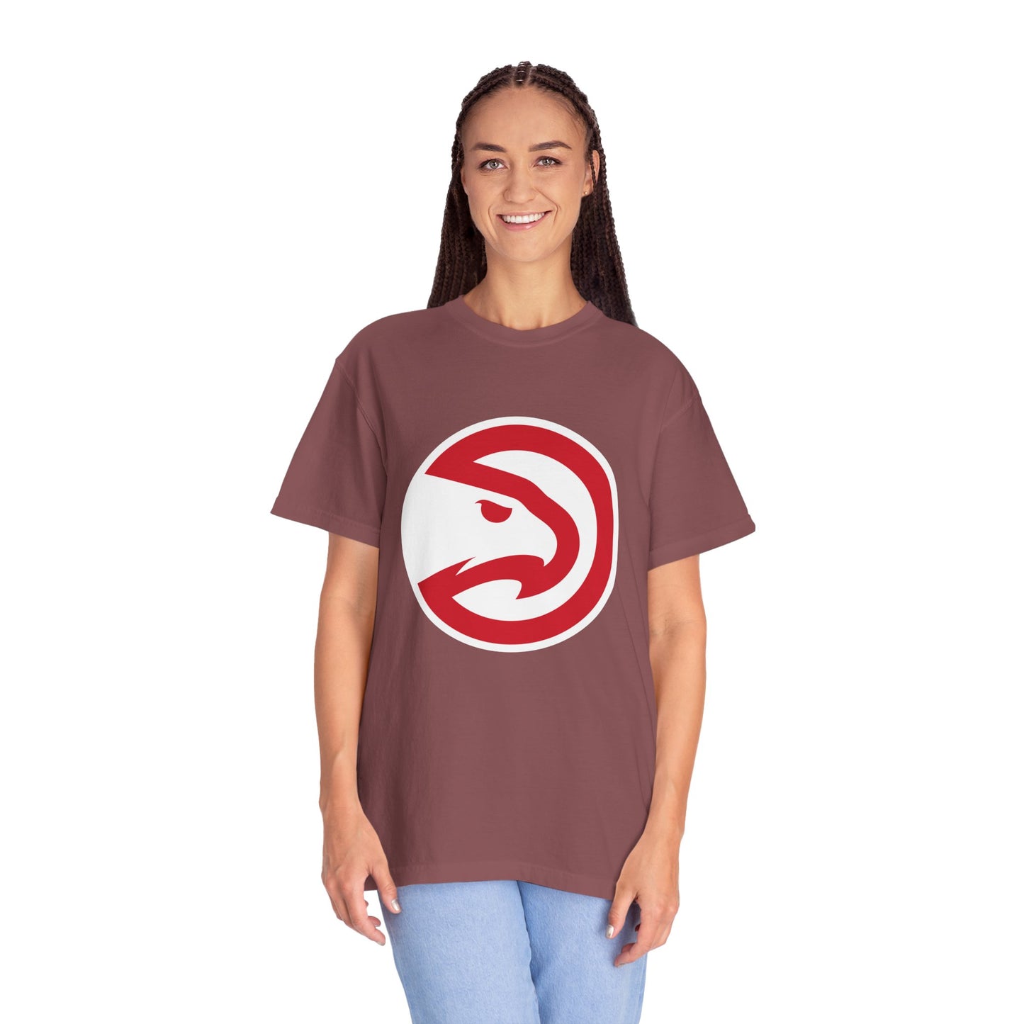 Atlanta Hawks Built Different Garment-Dyed T-Shirt – Premium Cotton Tee for Customization