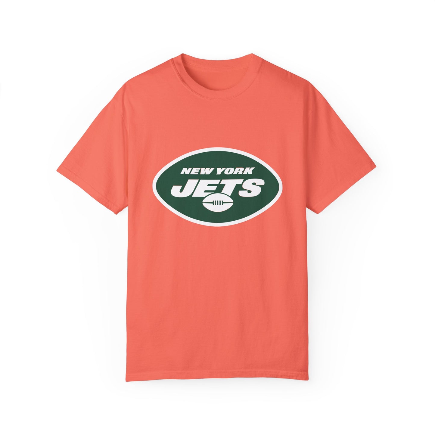 New York Jets Football Merchandise Garment-Dyed T-Shirt – Premium Cotton Tee for Customization