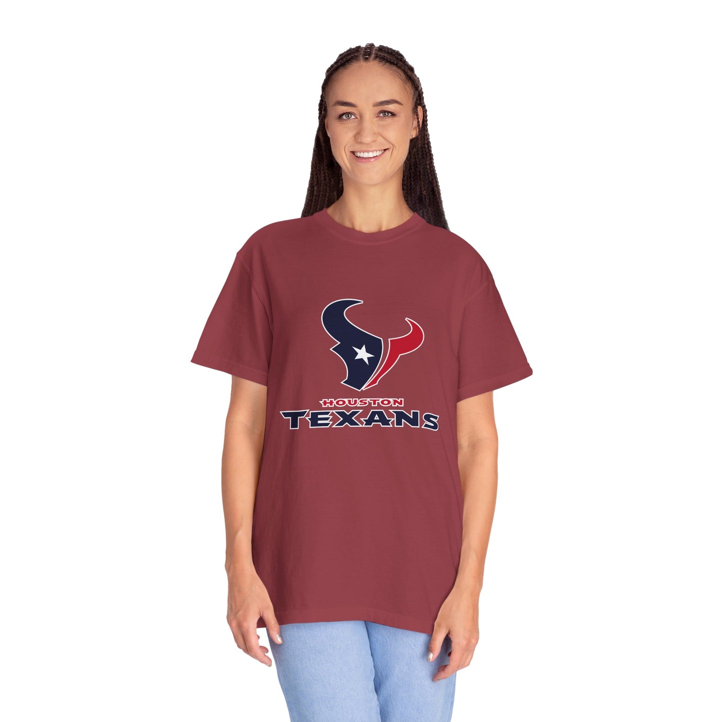 Houston Texans Fan Gifts Garment-Dyed T-Shirt – Premium Cotton Tee for Customization