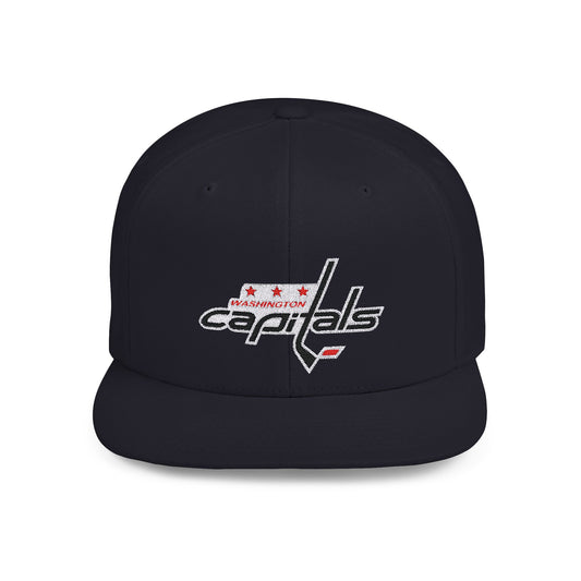 Washington Capitals Fans Flat Bill Snapback – Lightweight, Custom Fit, Premium Quality