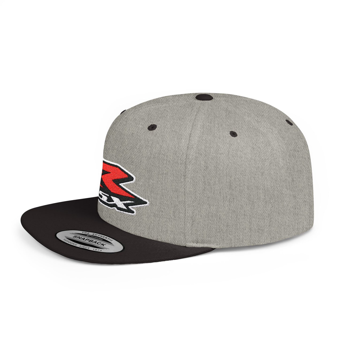 R GSX Flat Bill Snapback – Lightweight, Custom Fit, Premium Quality