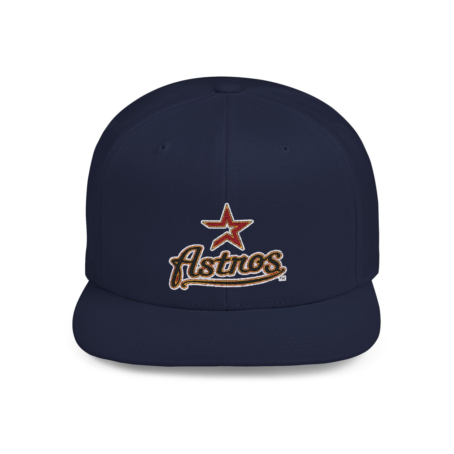 Houston Astros Flat Bill Snapback – Lightweight, Custom Fit, Premium Quality