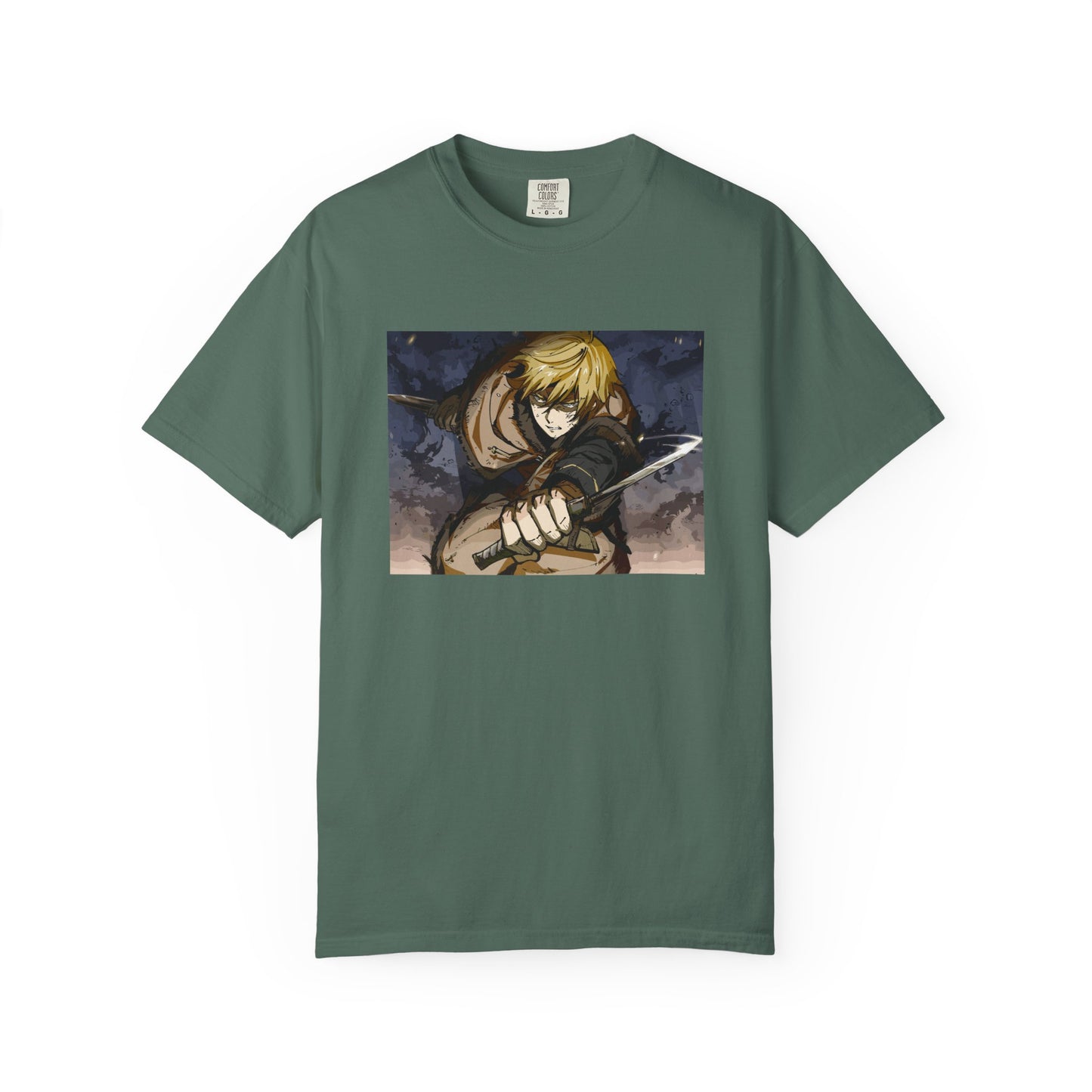 Vinland Saga Thorfinn 5K Garment-Dyed T-Shirt – Premium Cotton Tee