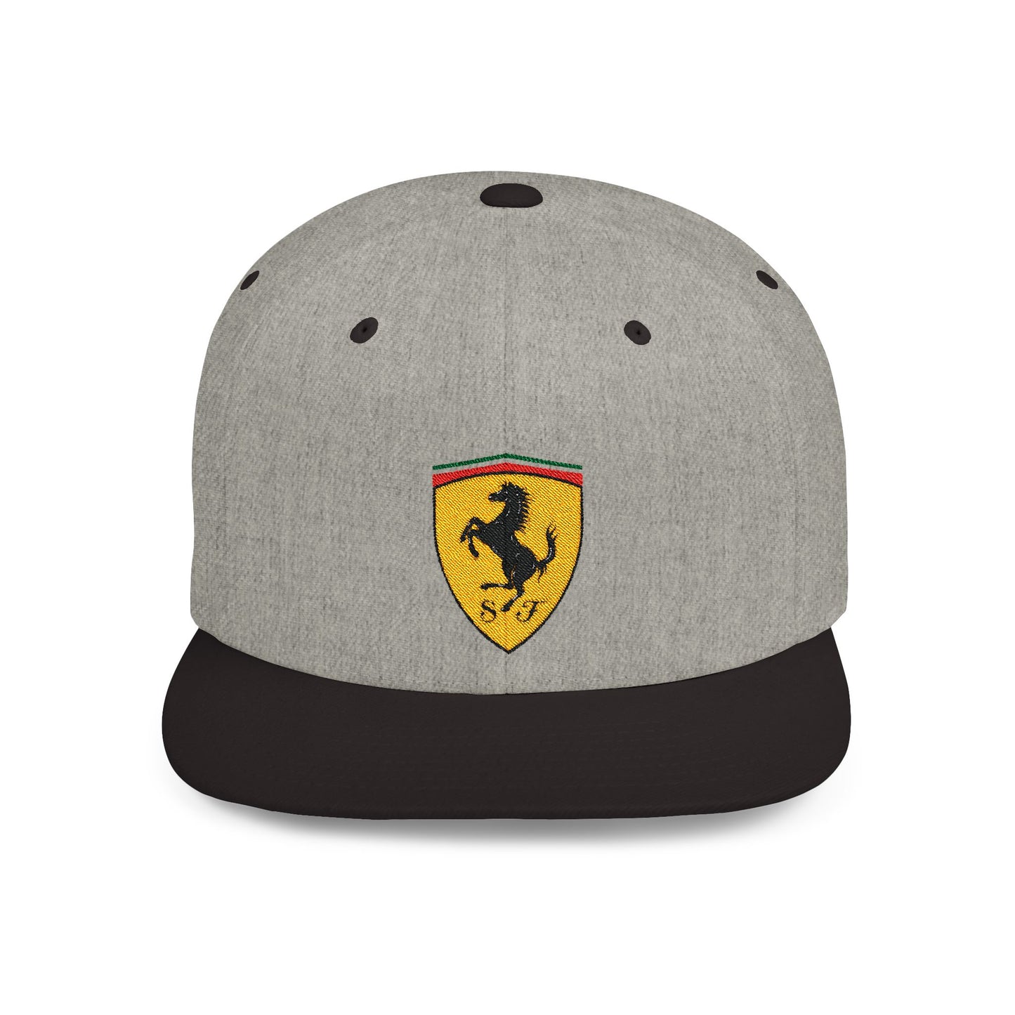 Ferrari Auto Flat Bill Snapback – Lightweight, Custom Fit, Premium Quality