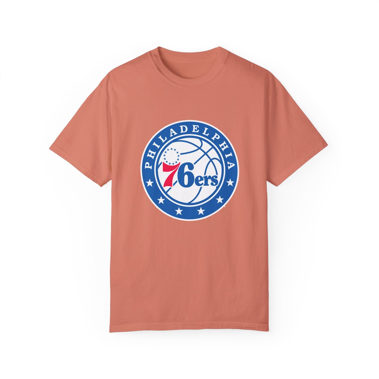 Philadelphia 76ers Basketball Life Garment-Dyed T-Shirt – Premium Cotton Tee for Customization