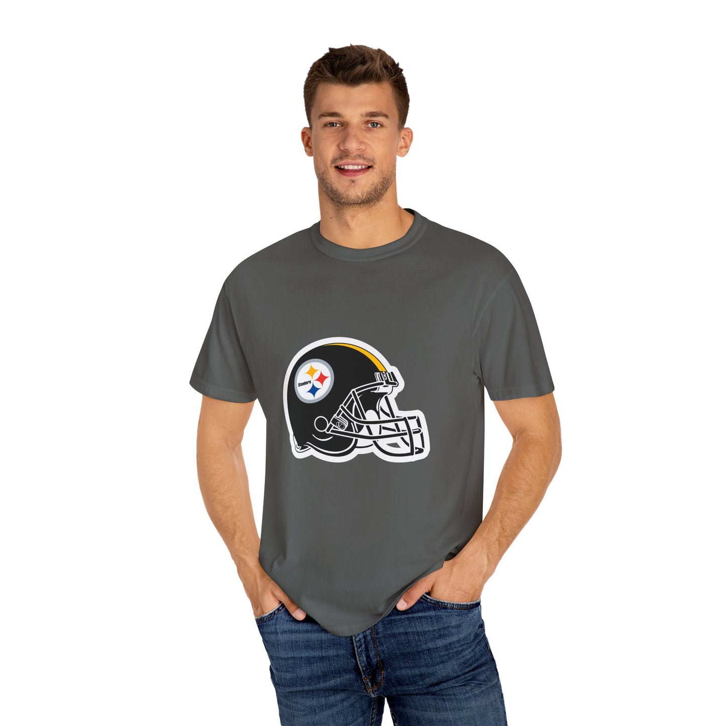 Pittsburgh Steelers Fan Gifts Garment-Dyed T-Shirt – Premium Cotton Tee for Customization