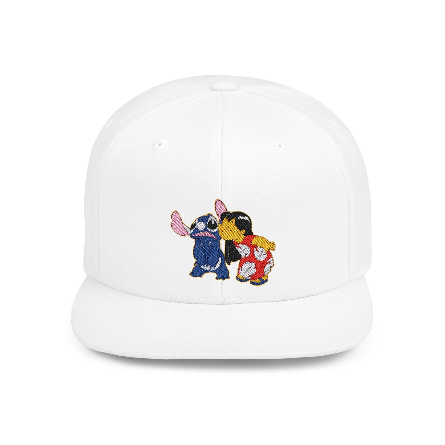 Lilo & Stitch Flat Bill Snapback – Lightweight, Custom Fit, Premium Quality