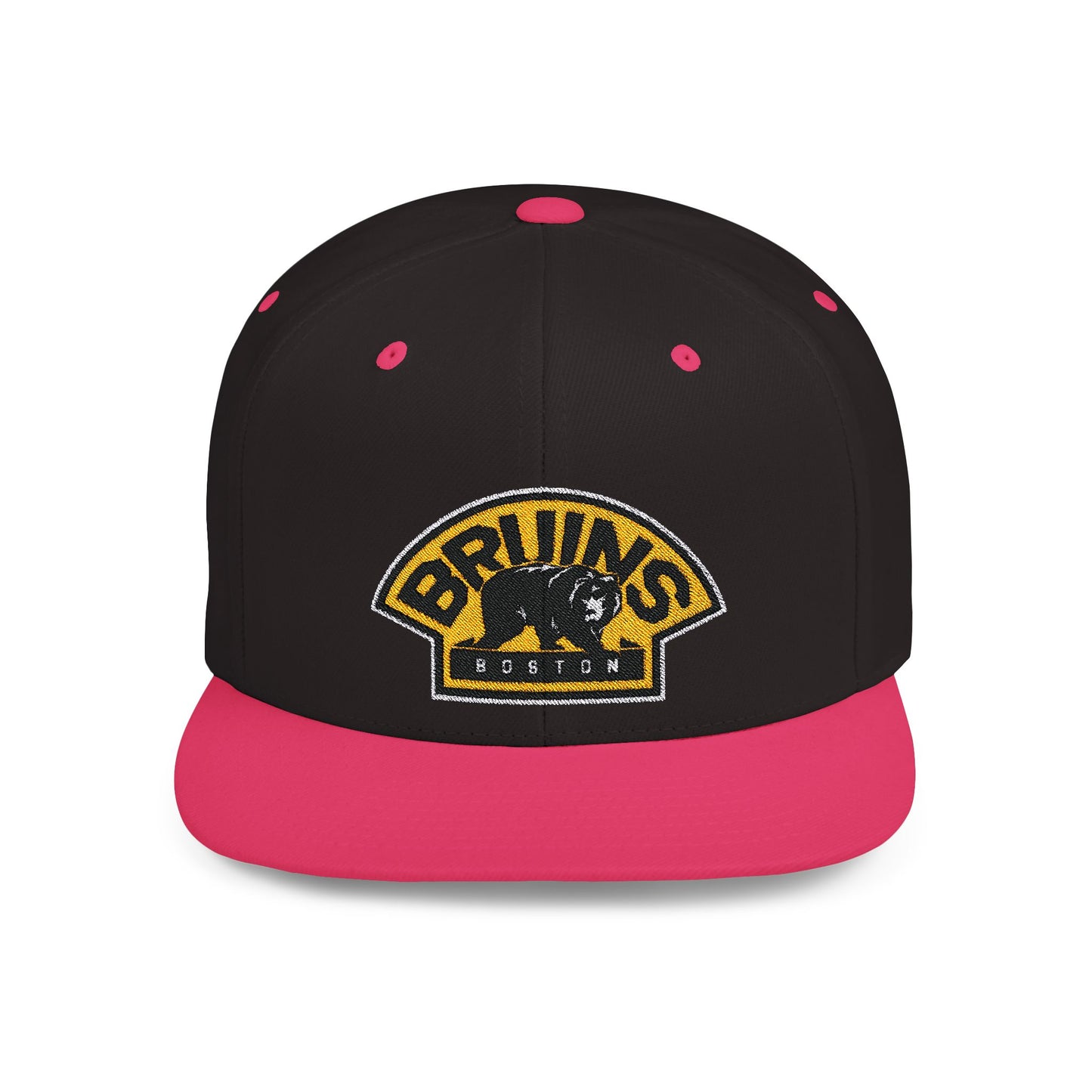 Boston Bruins Fans Flat Bill Snapback – Lightweight, Custom Fit, Premium Quality