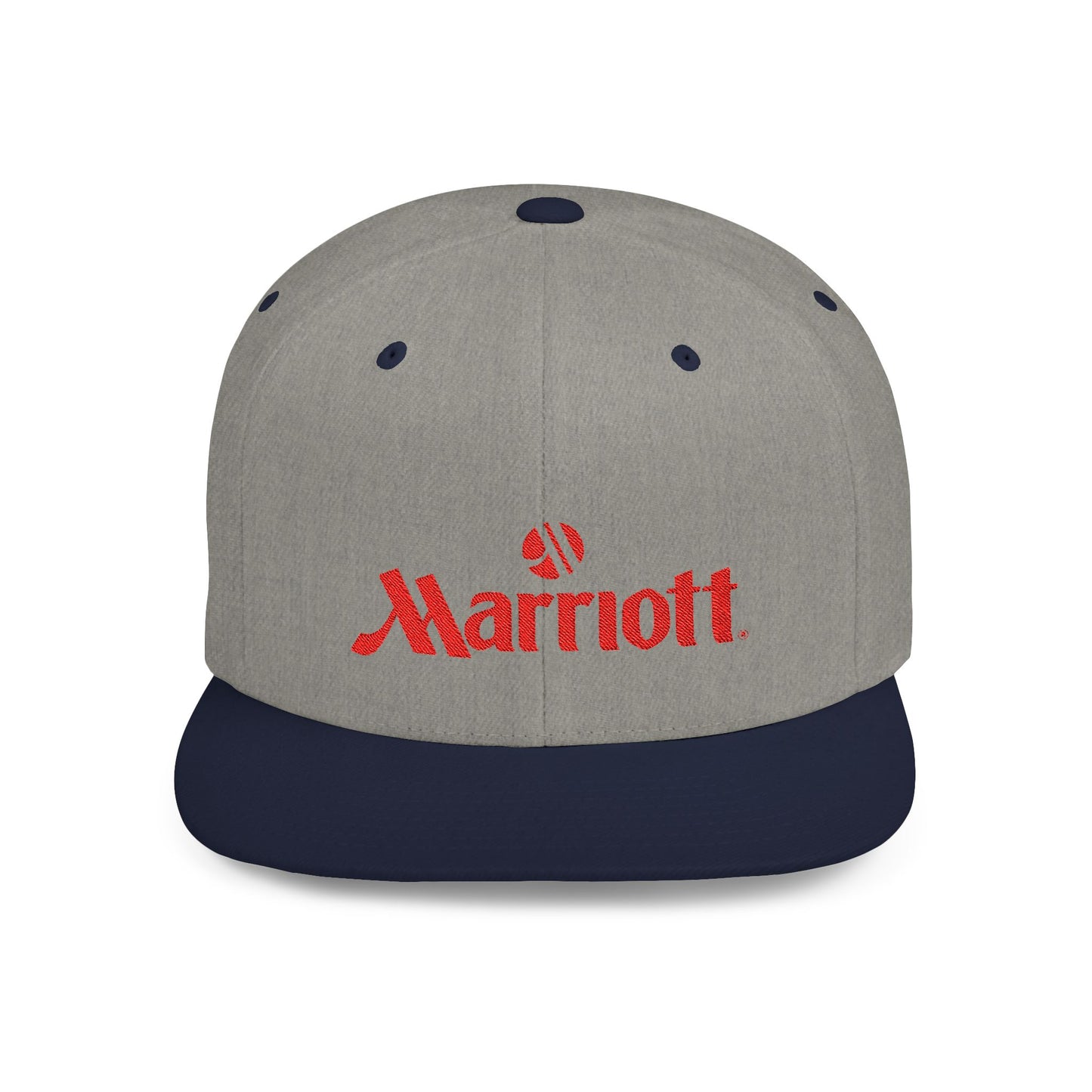 Marriott Flat Bill Snapback – Lightweight, Custom Fit, Premium Quality